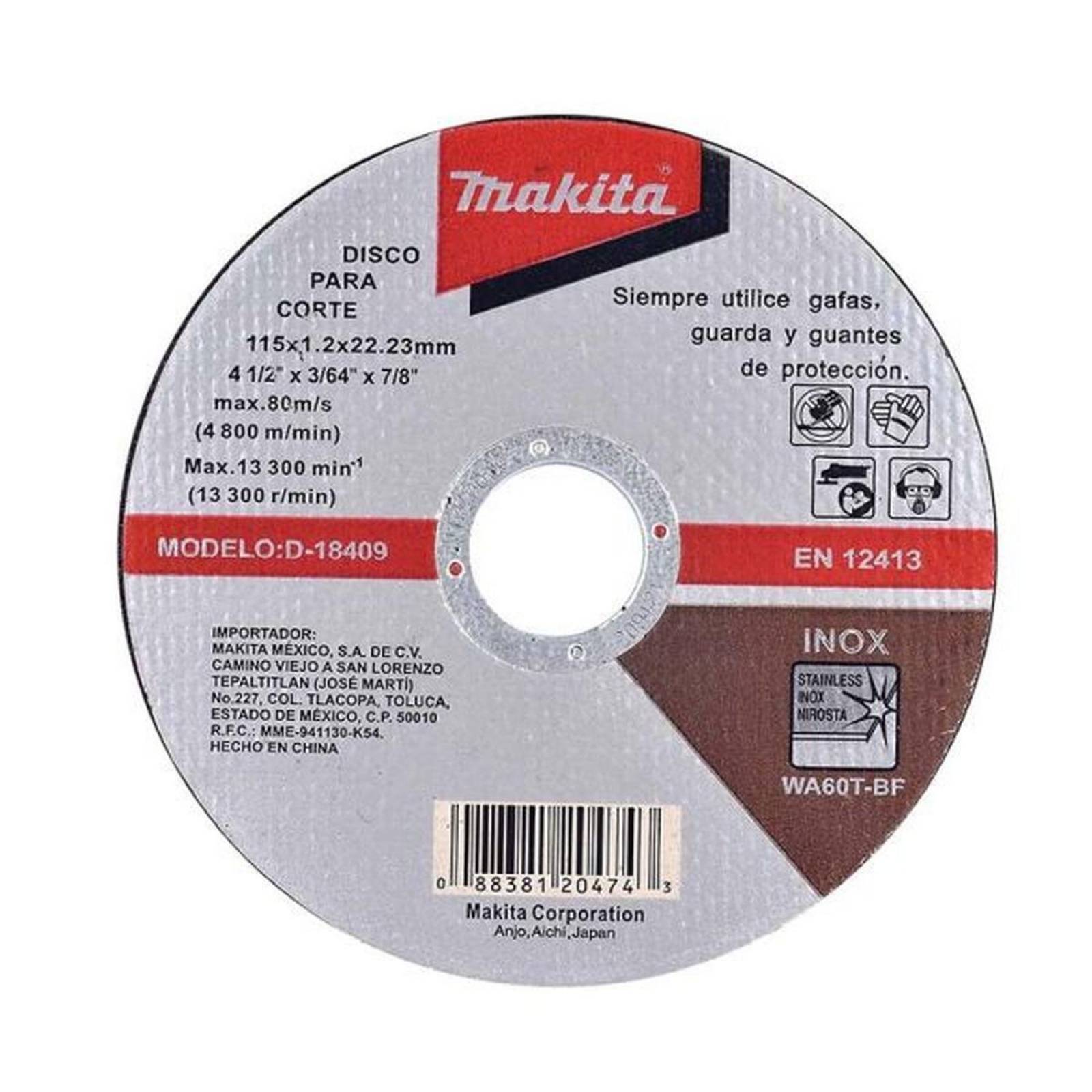 Rotomartillo Makita HR2475 + miniesmeril DC+brocas+5 discos 