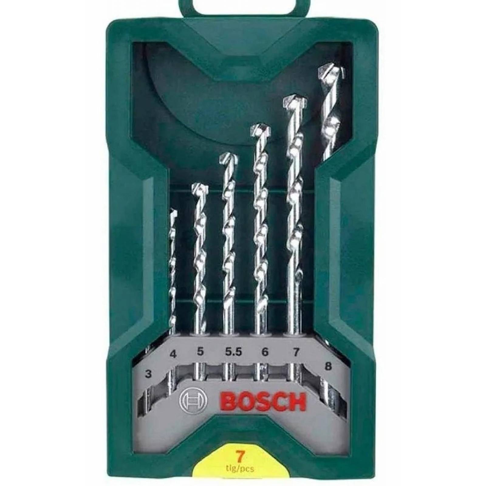 Set De 7 Brocas Para Concreto Bosch 