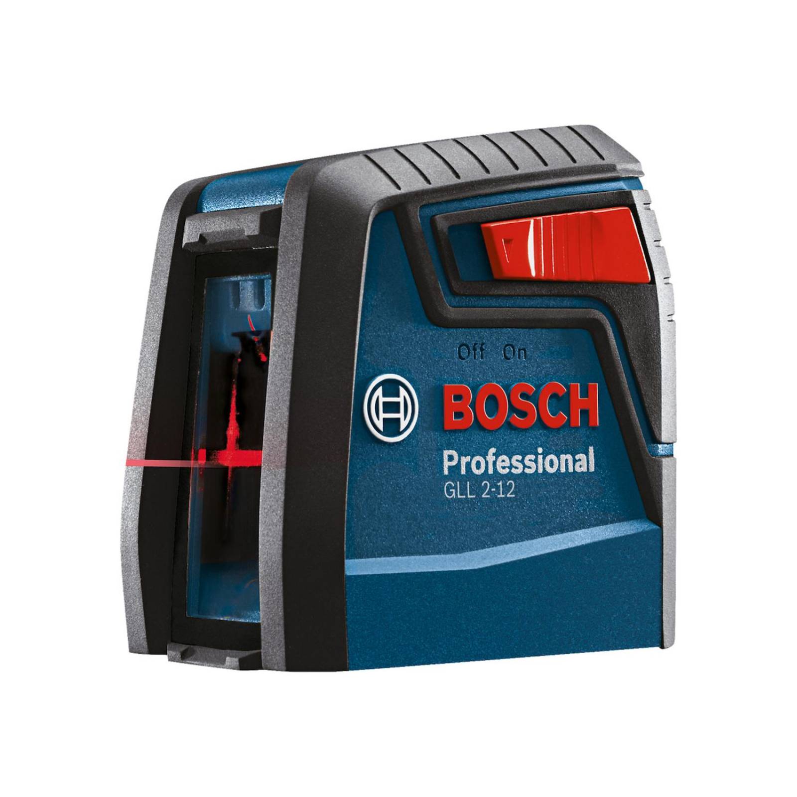 Nivel Laser Bosch GLL 2-12, de Líneas, Color Rojo, 12m 