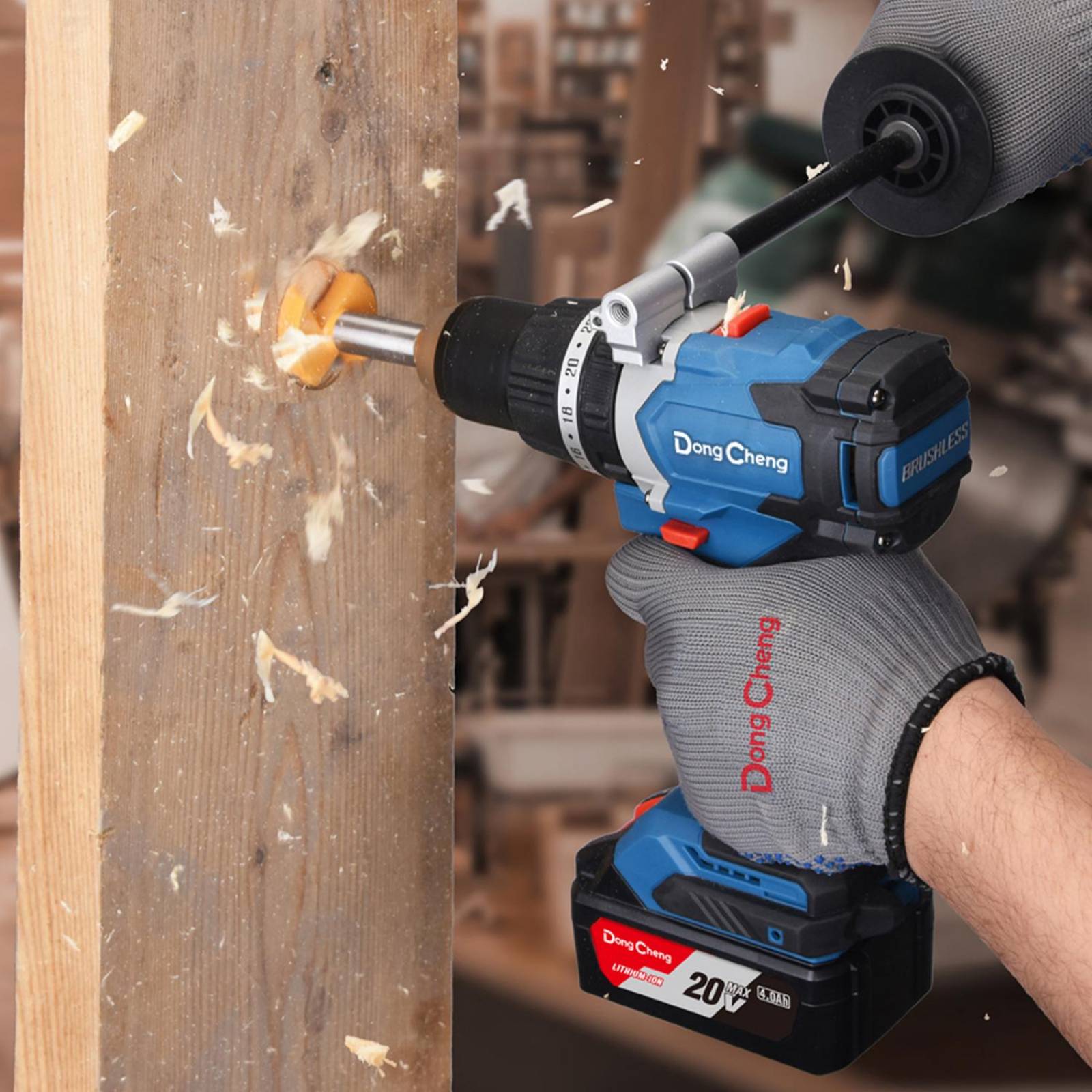 Rotomartillo Atornillador Industrial 20V. 1/2' DongCheng 