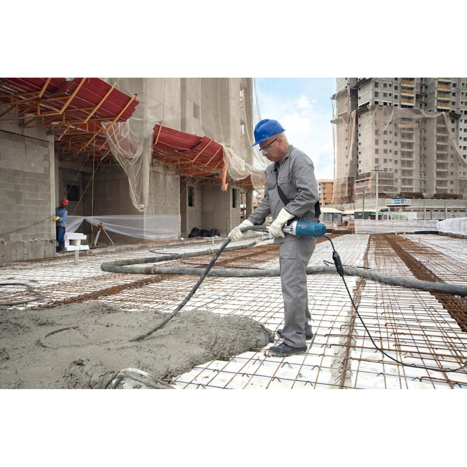 Vibrador De Concreto 2200 W/3 Cv Gvc 22 Ex Bosch 06012831g1 