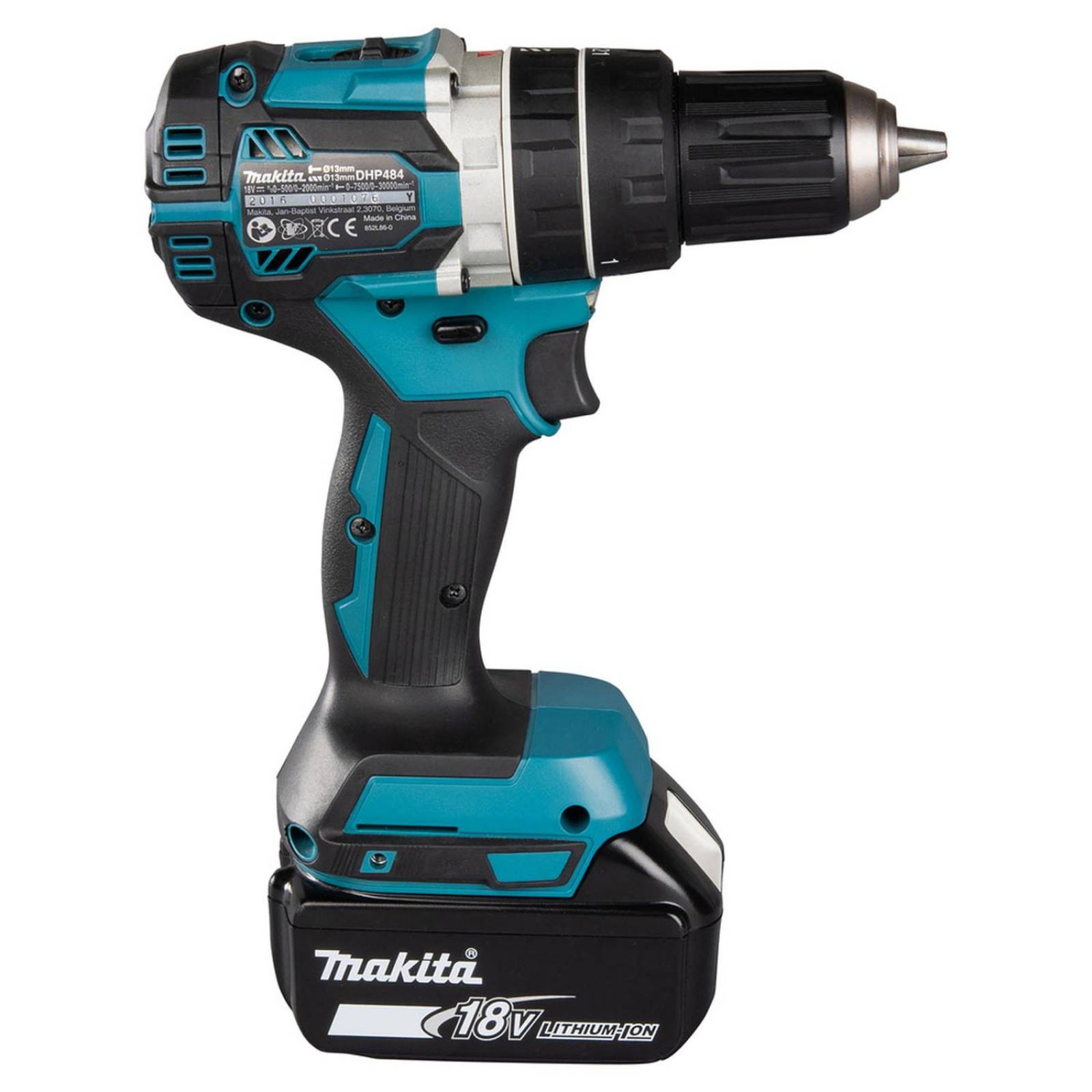 Rotomartillo Atornillador Makita 18V. BL 1Bat. 5 Ah. 