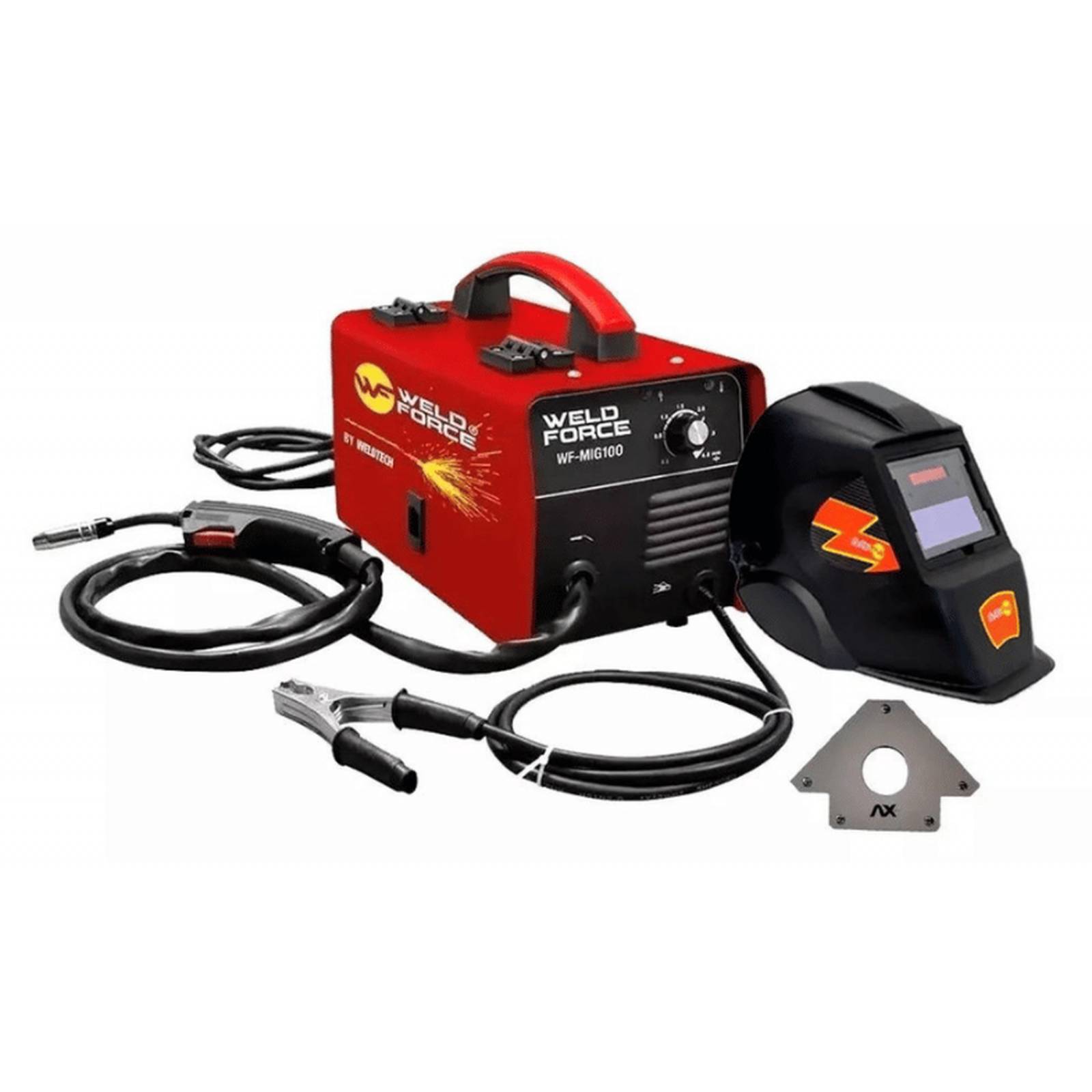 Soldadora Microalambre no gas + Kit soldar