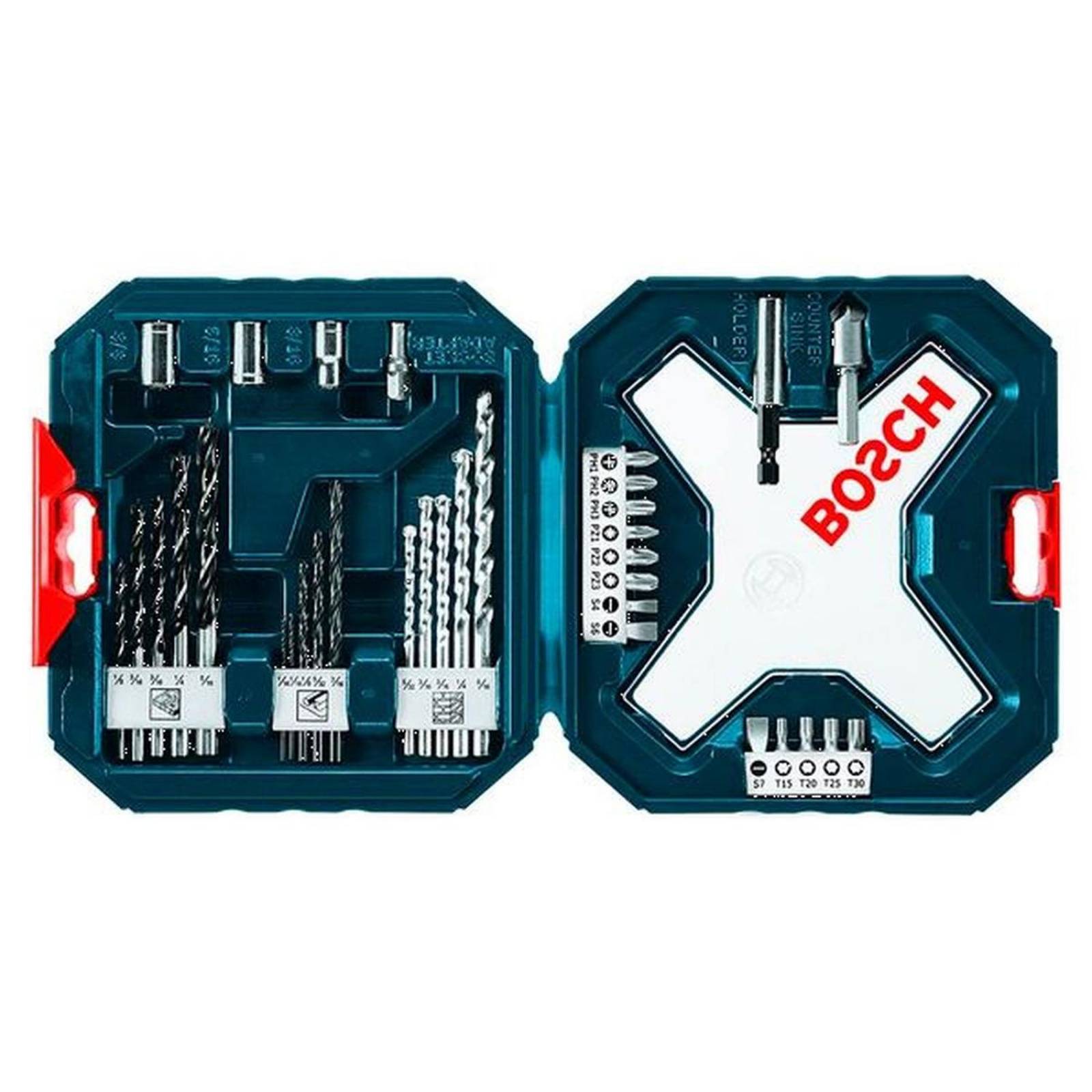 Atornillador tablaroca industrial DC 710W 1/4´+ brocas Bosch