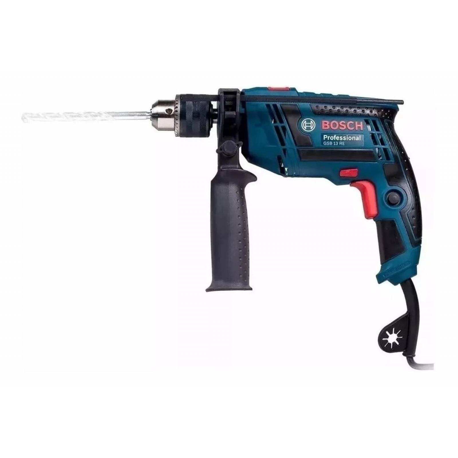 Taladro Rotomartillo Bosch 750w Velocidad Variable GSB 13 RE 