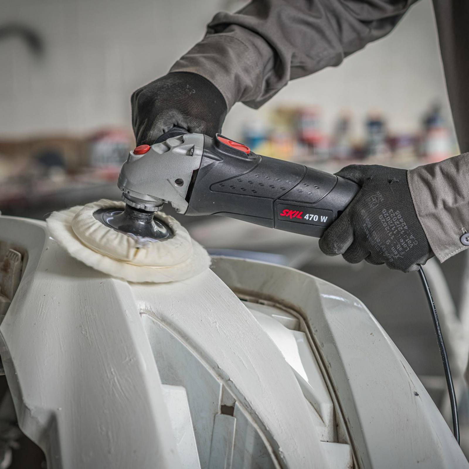 Pulidora Electrica Skil 9051 130mm 470w 