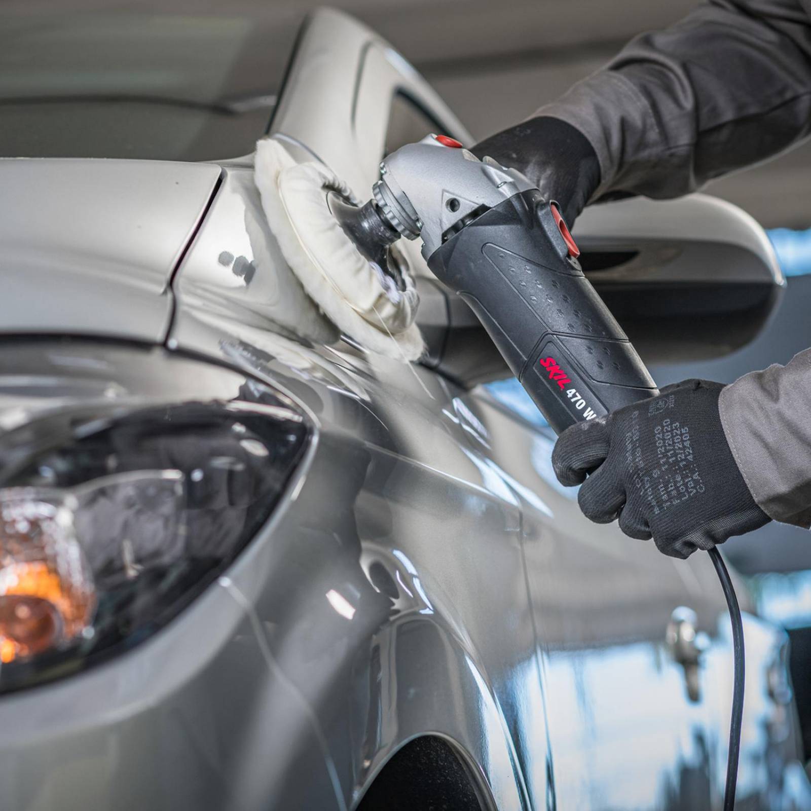 Pulidora Electrica Skil 9051 130mm 470w 