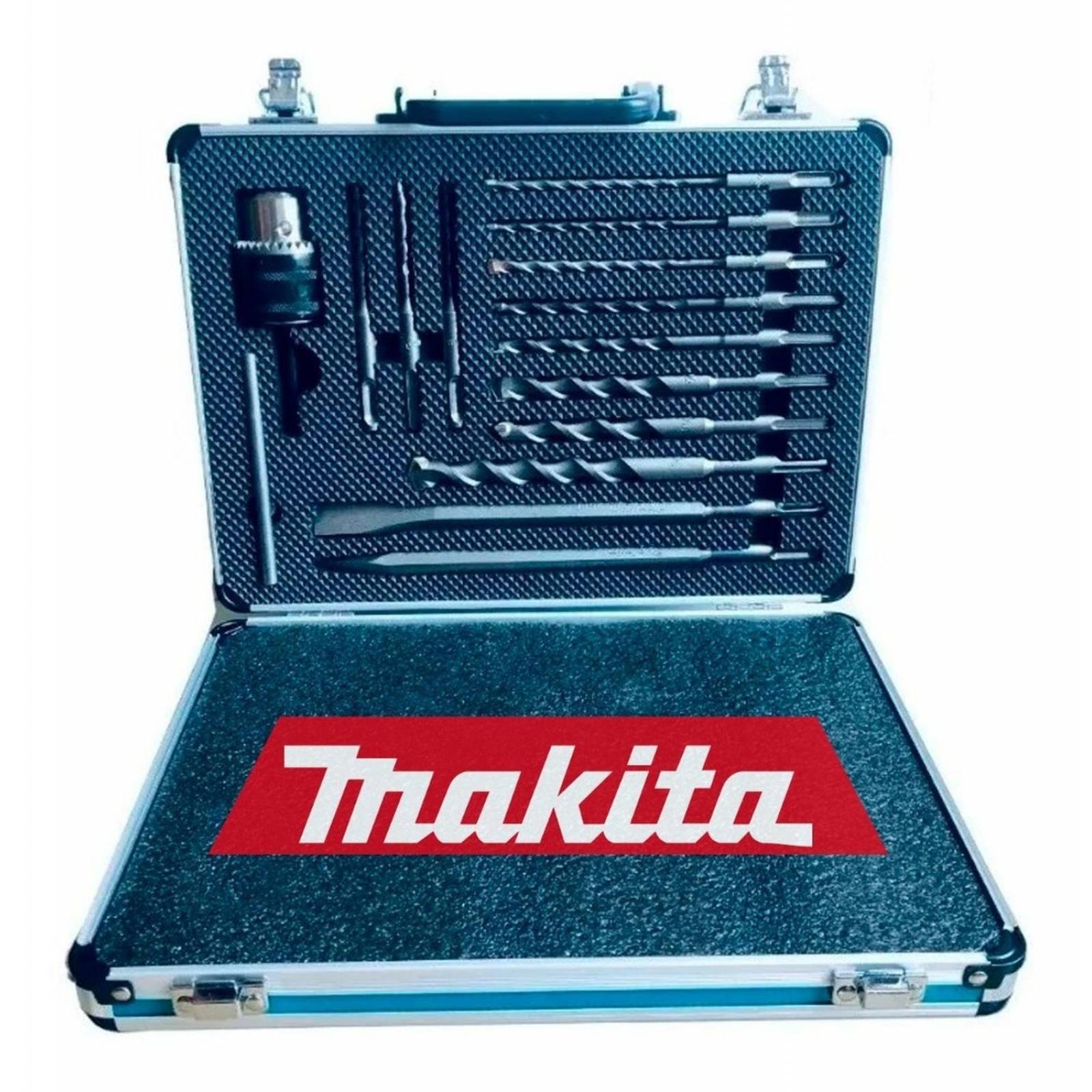 Kit De Brocas, Cinceles Y Broquero Sds Plus Makita D-71205 