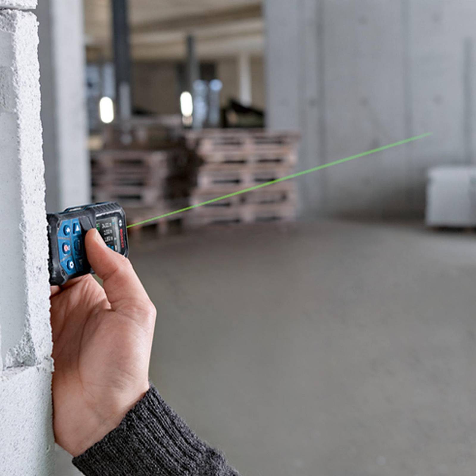 Telemetro Bosch Láser Verde Bluetooth Glm 50-27 Cg 0.05-50m