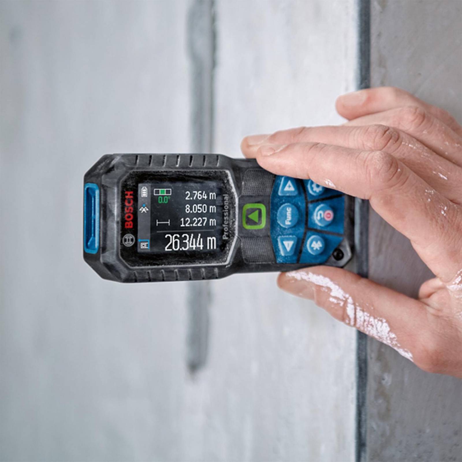 Telemetro Bosch Láser Verde Bluetooth Glm 50-27 Cg 0.05-50m