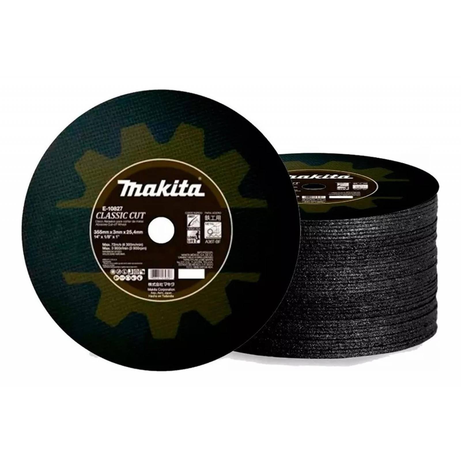 Disco De Corte Makita 14 Pulgadas Alto Rendimiento.