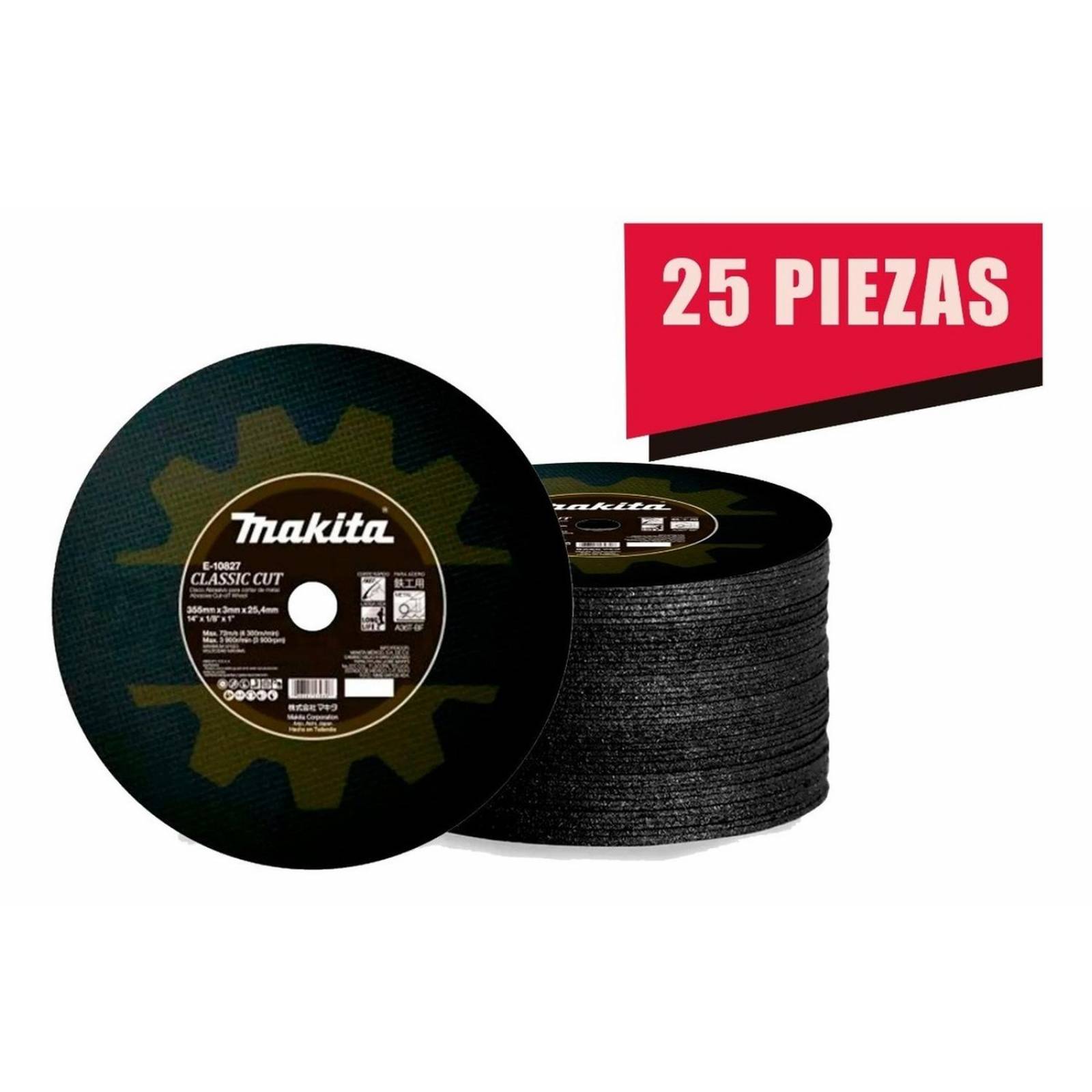 Disco De Corte Makita 14 Pulgadas Alto Rendimiento.