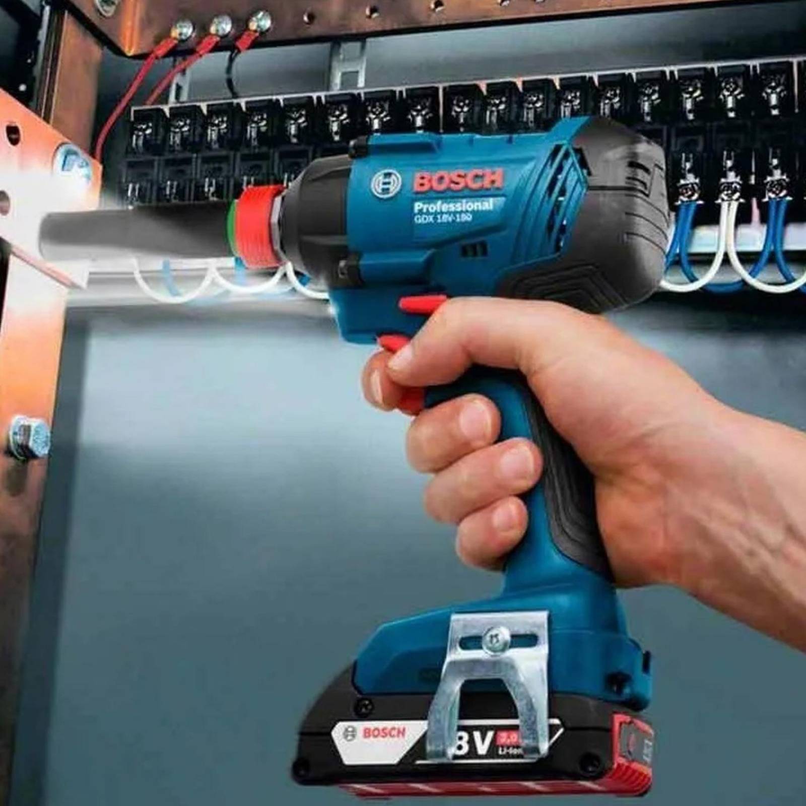Taladro Llave De Impacto Bosch 18 V Sin Bateria Sin Cargador 
