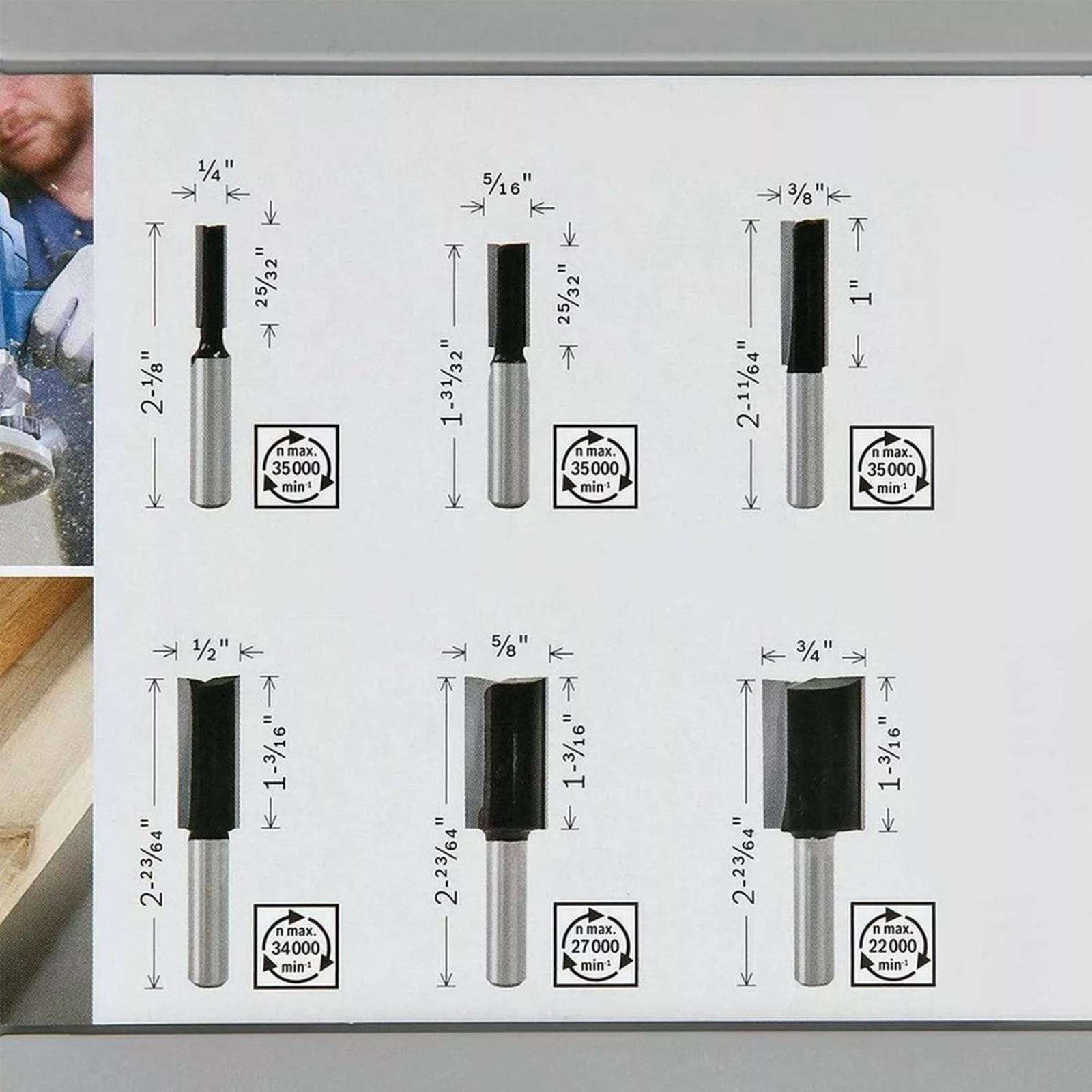 Router Bosch 550w 33000rpm+jgo. Brocas Router 