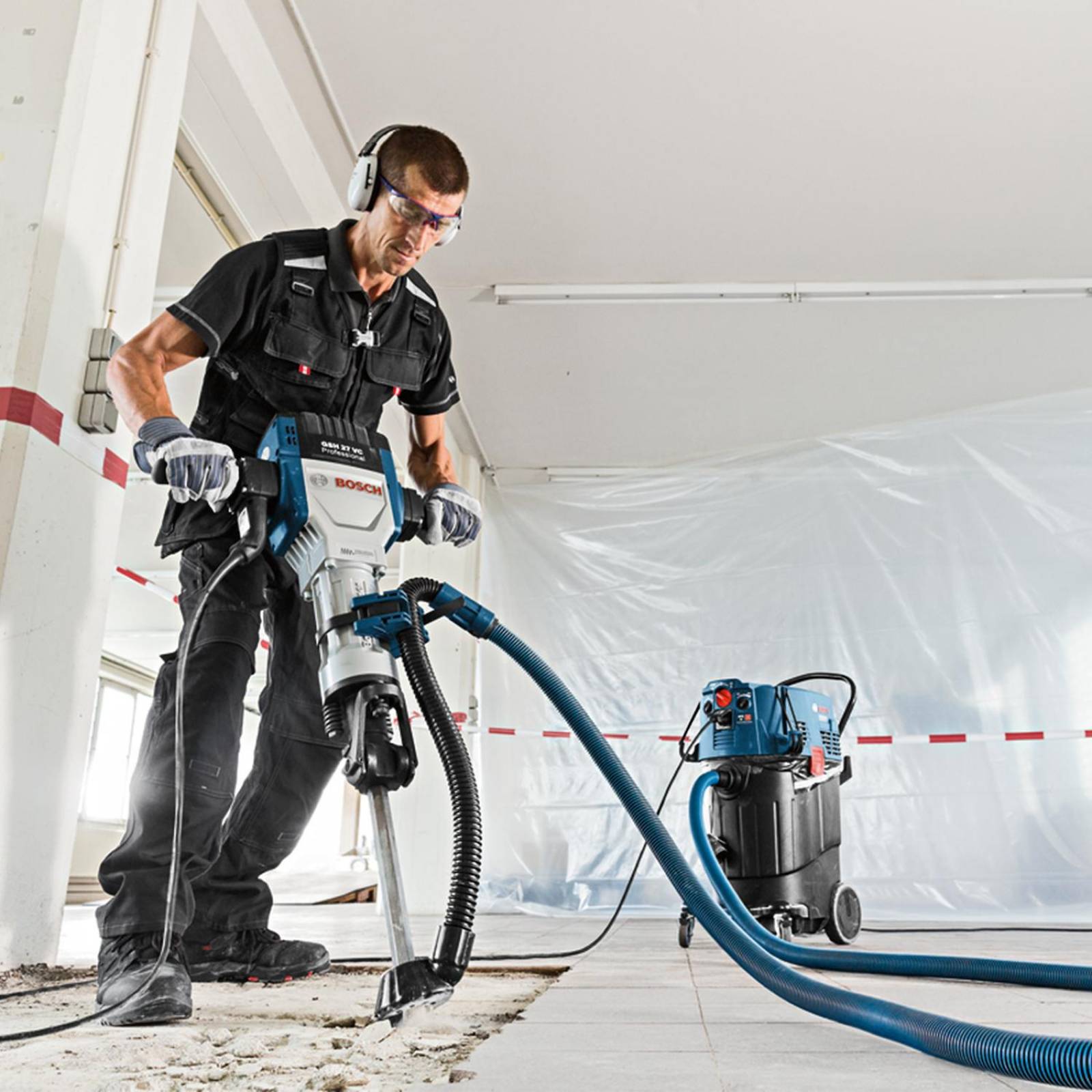 Martillo Demoledor Bosch GSH 27 VC HEX 69J 