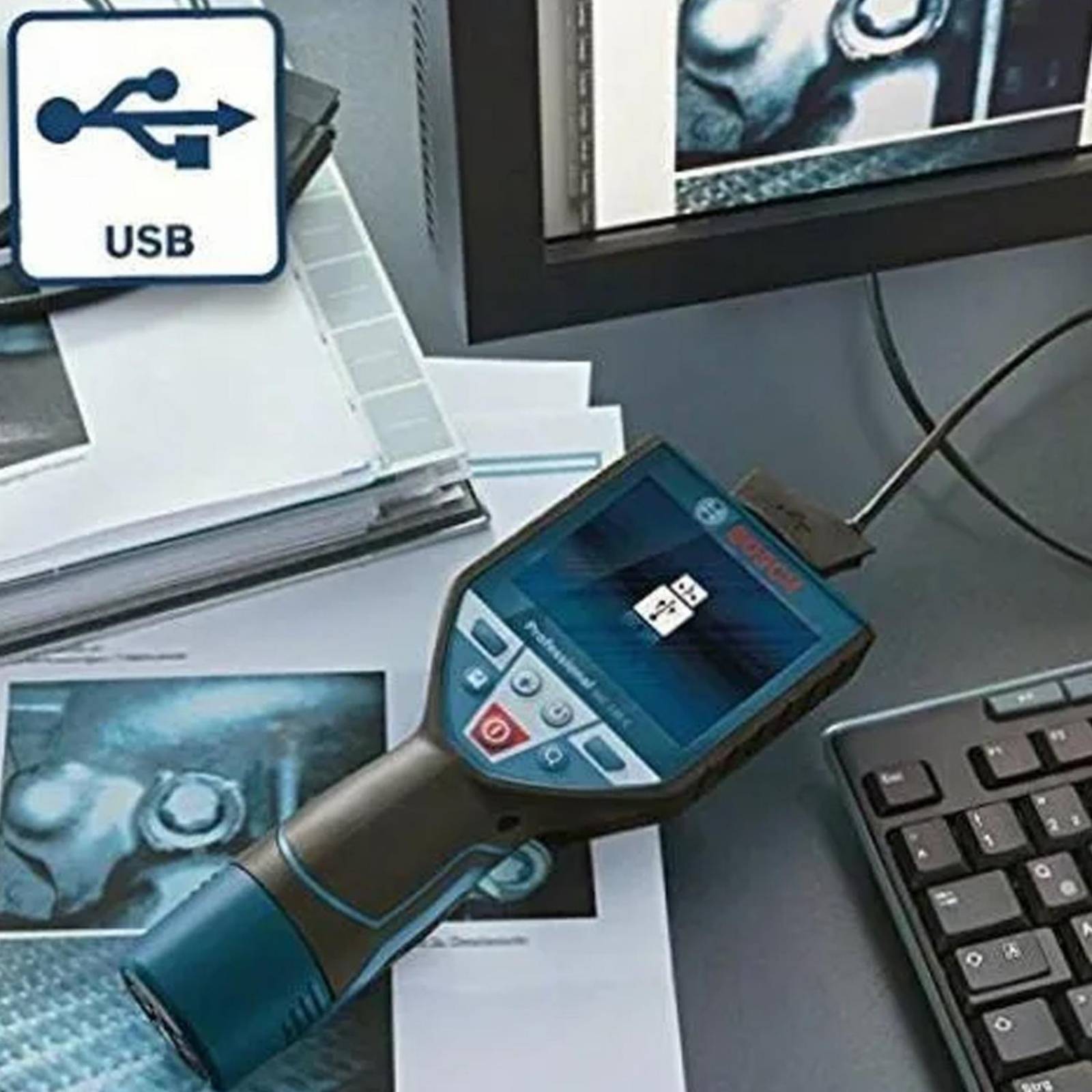 Camara De Inspección Bosch Gic 120 C