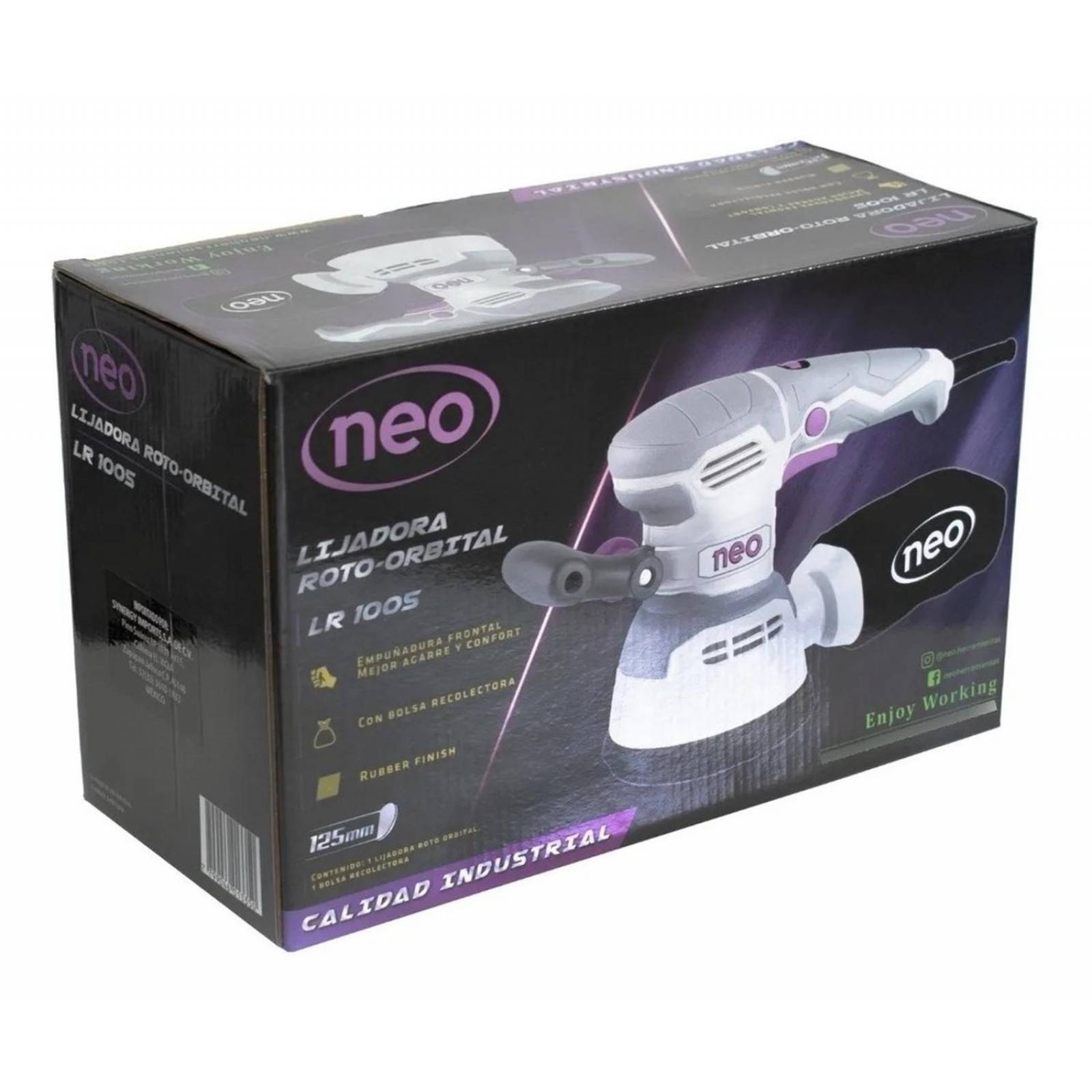 Lijadora Roto Orbital Neo Lr 1005 60hz 450w 120v 