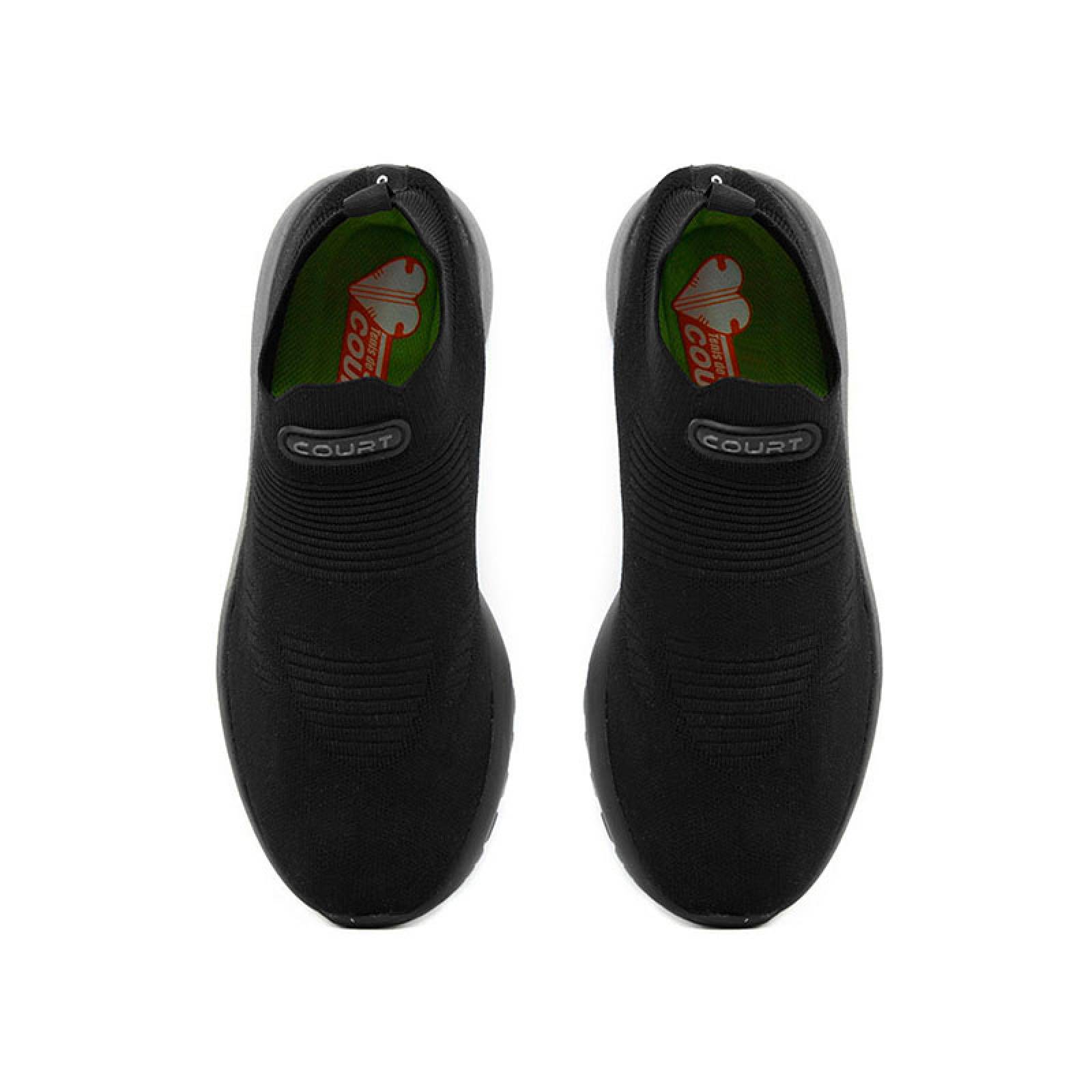 Court Hydrogen| Tenis Casual Urbano Color Negro 