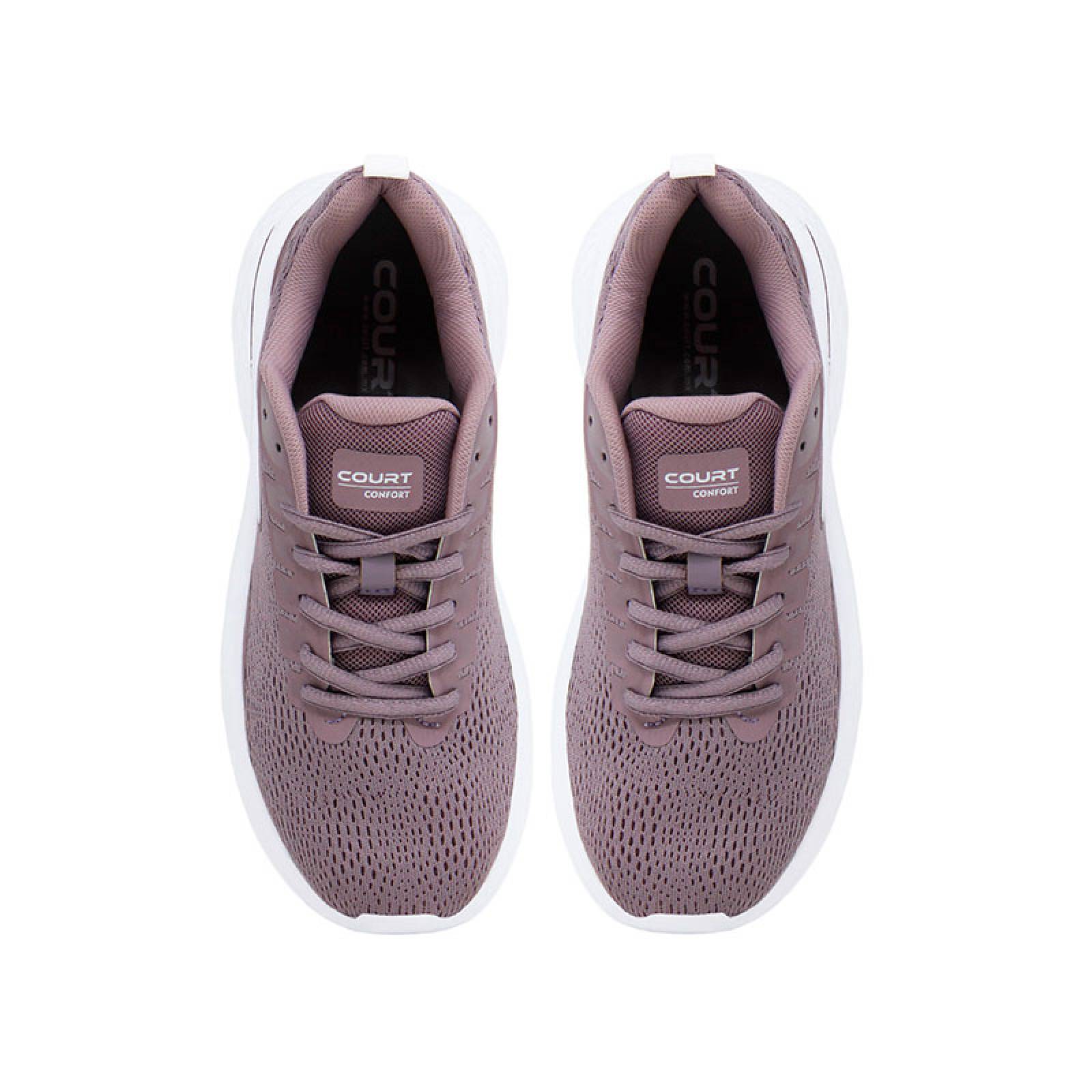 Court Curie| Tenis Urbano para Mujer Color Lavanda