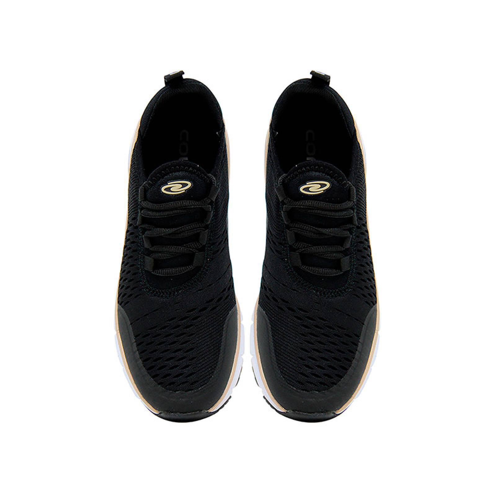 Court Newton| Tenis Urbano Color Negro Oro