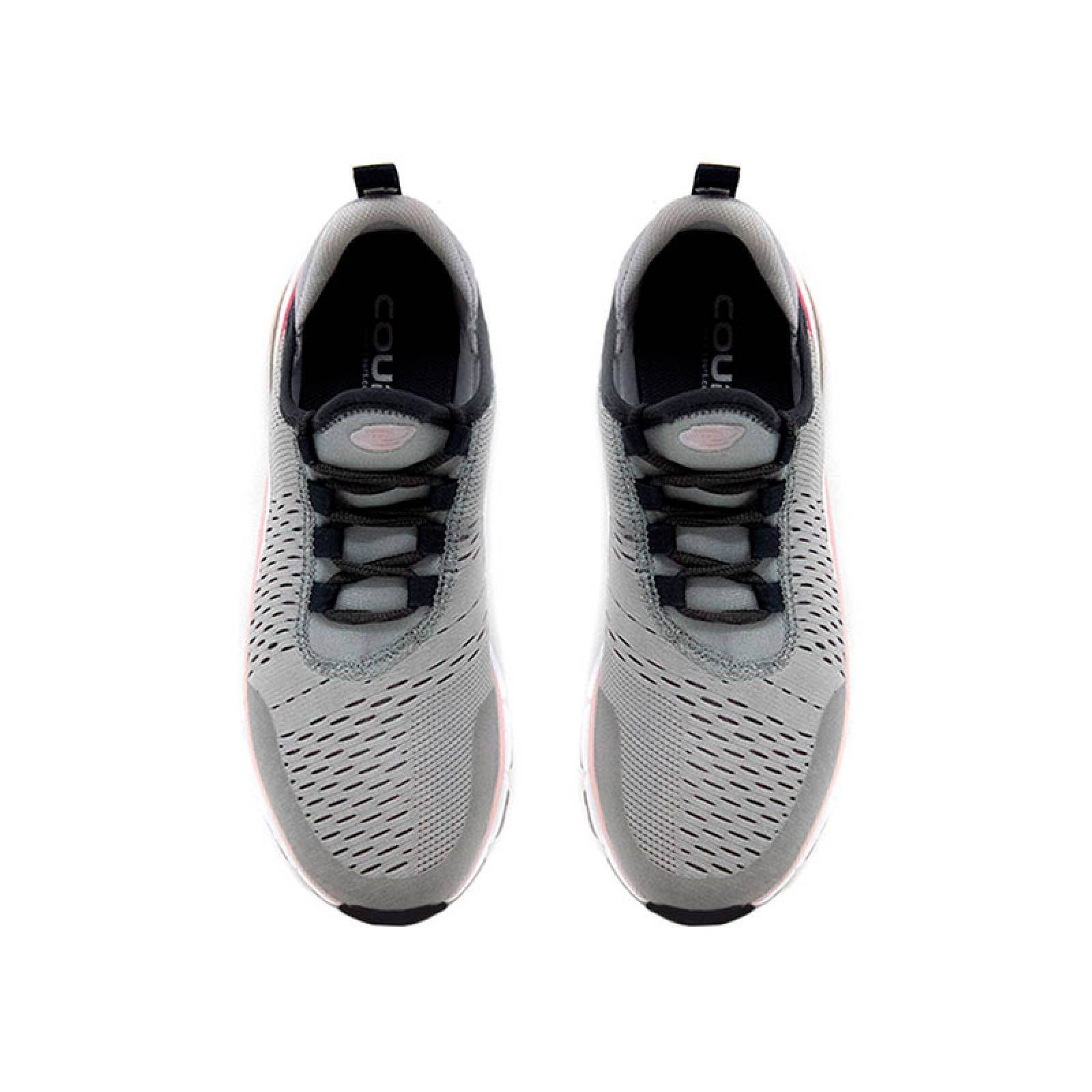 Court Newton| Tenis Urbano Color Gris Rosa