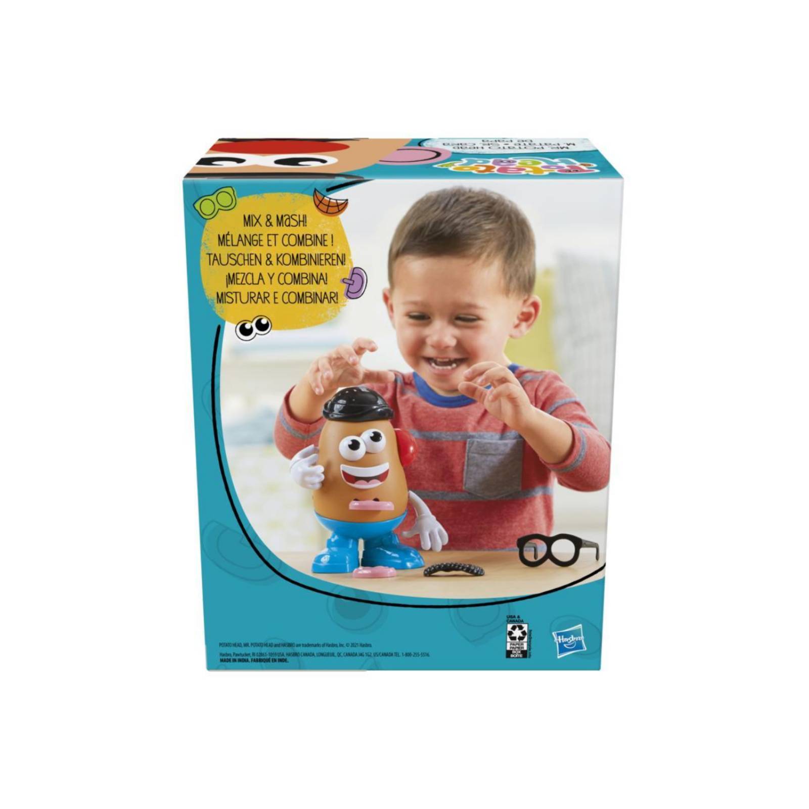 Señor Cara de Papa Clasico con 13 piezas 