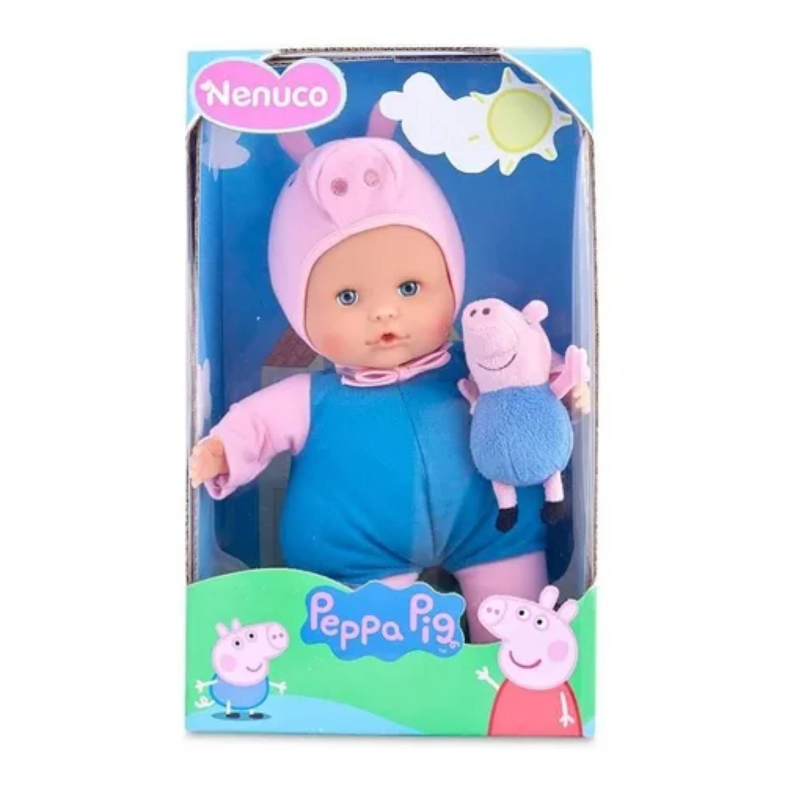 Nenuco Disfraz Peppa Pig con Vestido Azul 