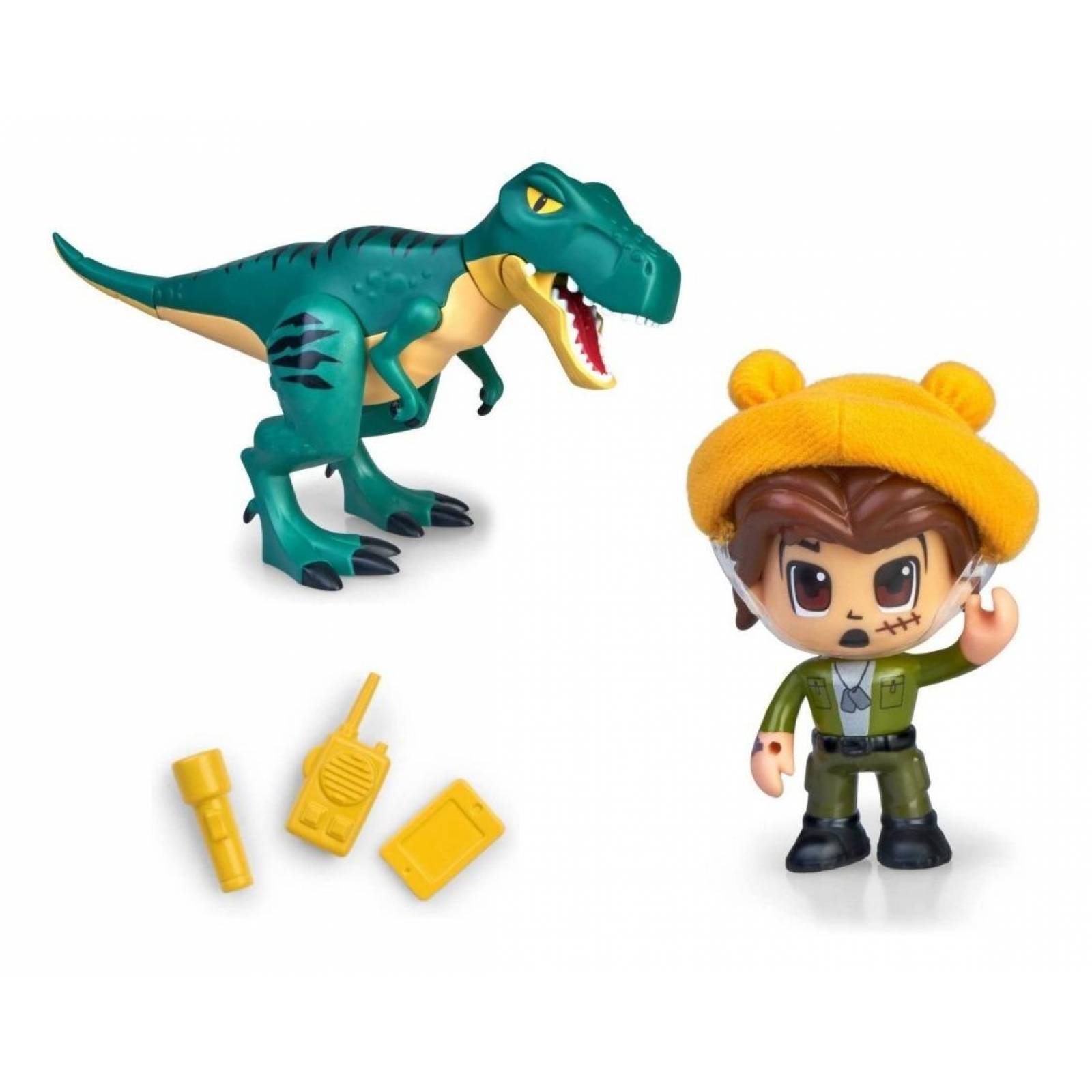 Pinypon Action Diki Duki Dariel Con T-rex