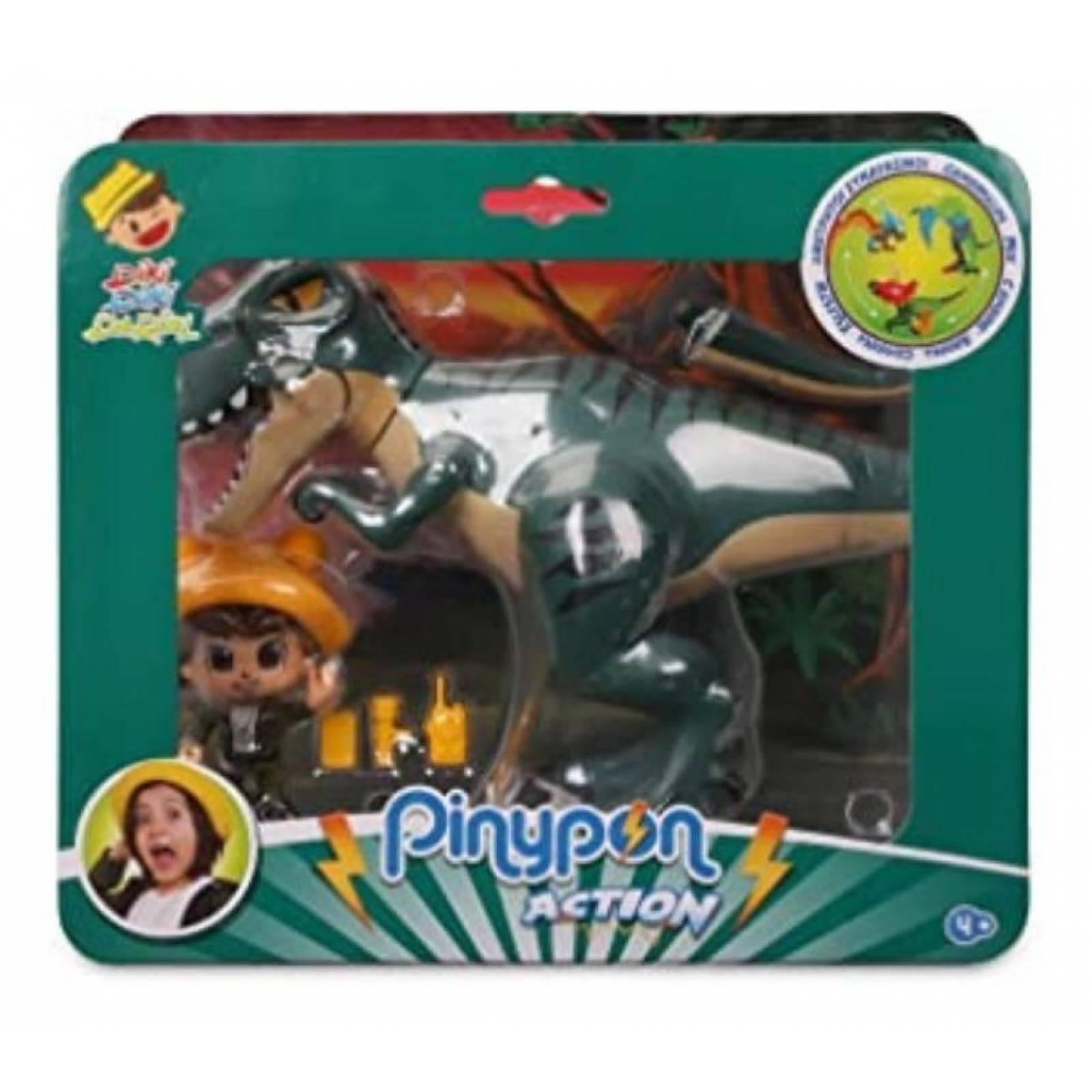 Pinypon Action Diki Duki Dariel Con T-rex