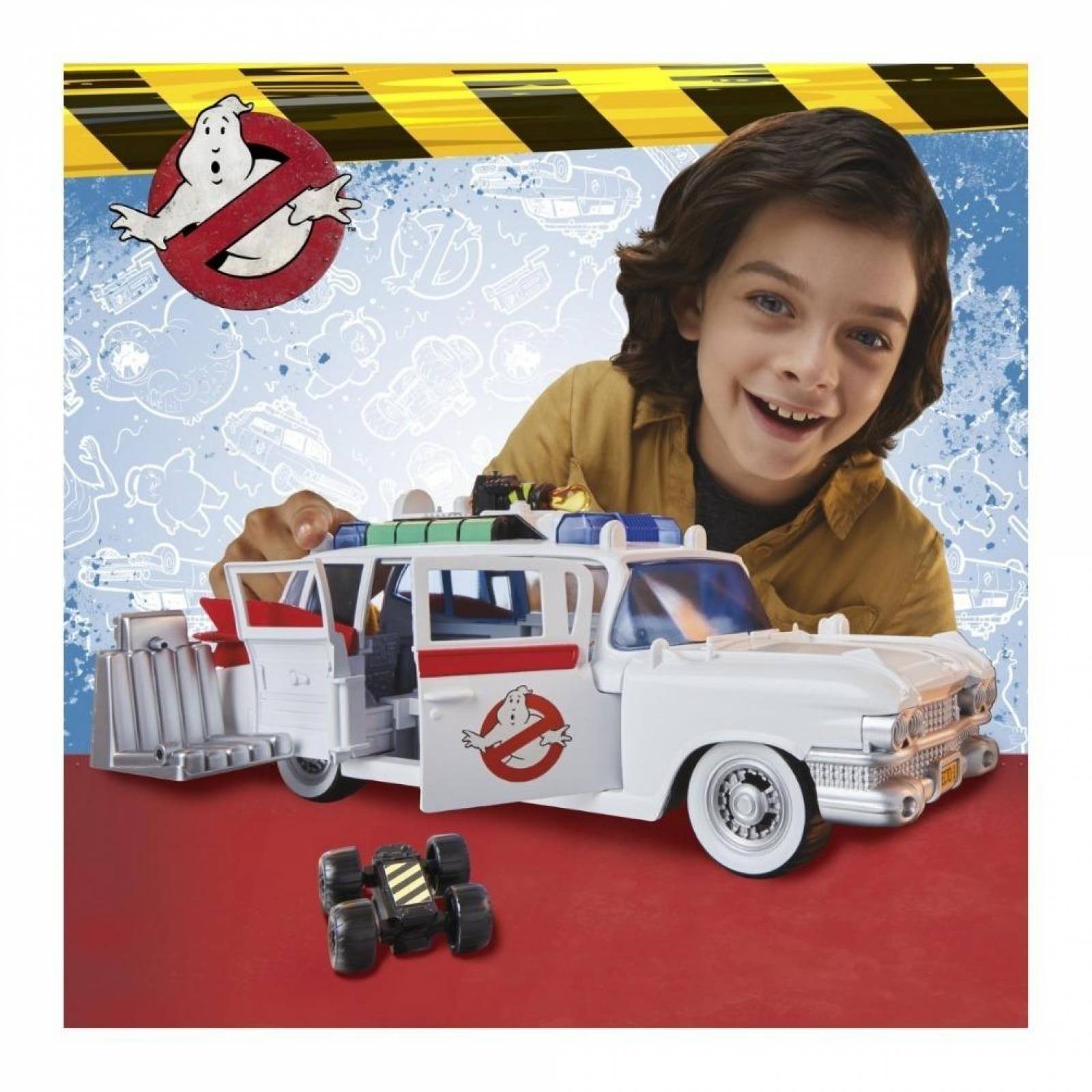 Ghostbusters Movie Vehiculo Ecto-1 Con Accesorios Hasbro 