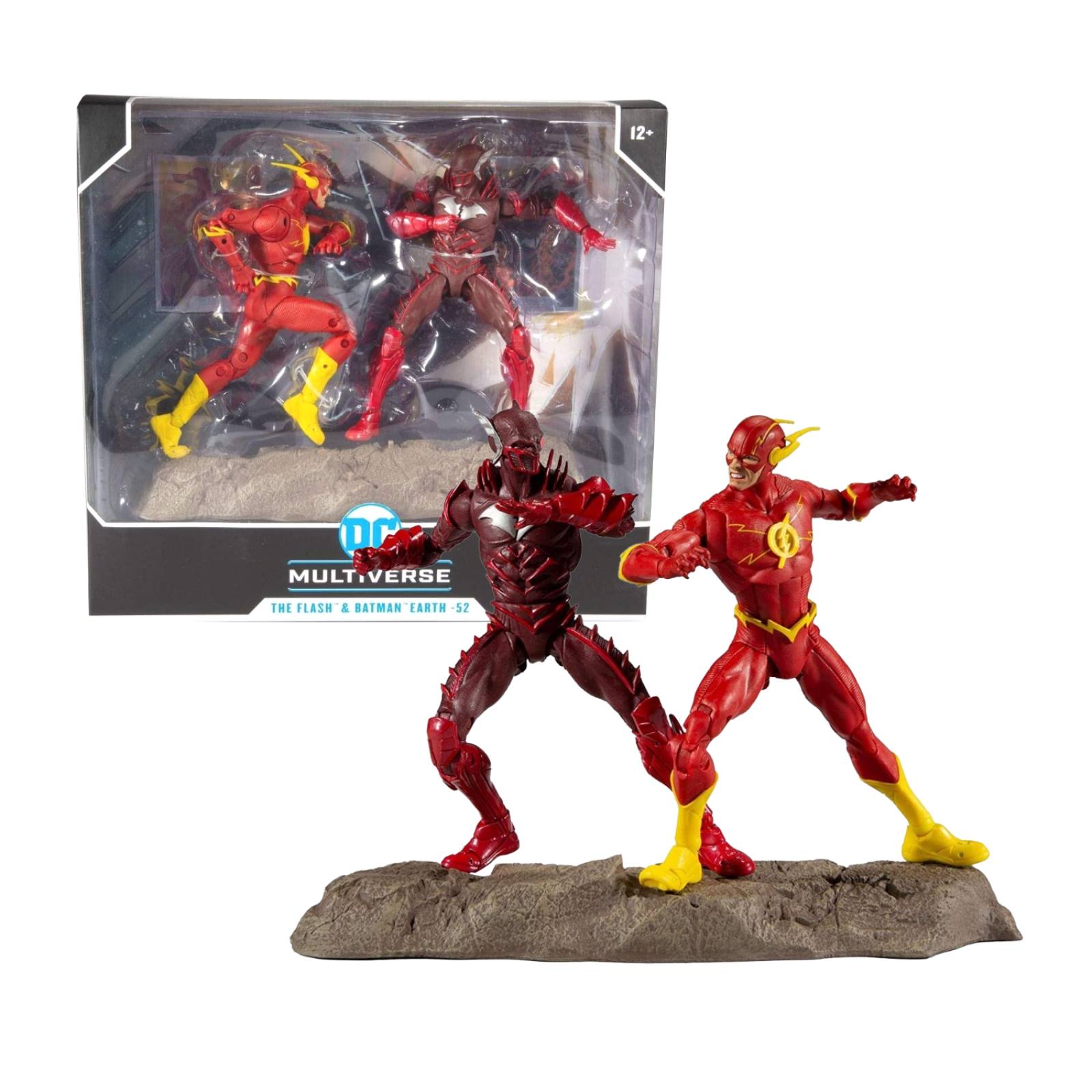 The Flash & Batman Eart -52 Dc Multiverse 