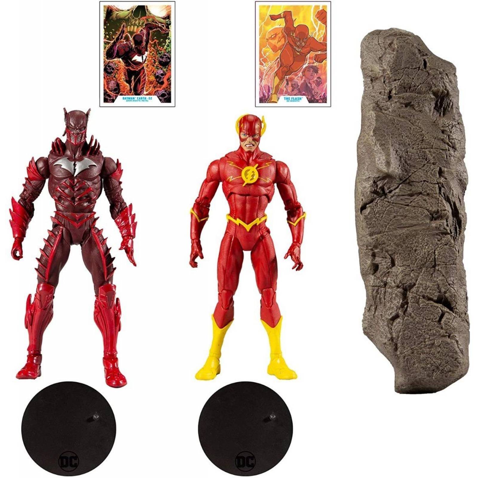 The Flash & Batman Eart -52 Dc Multiverse 