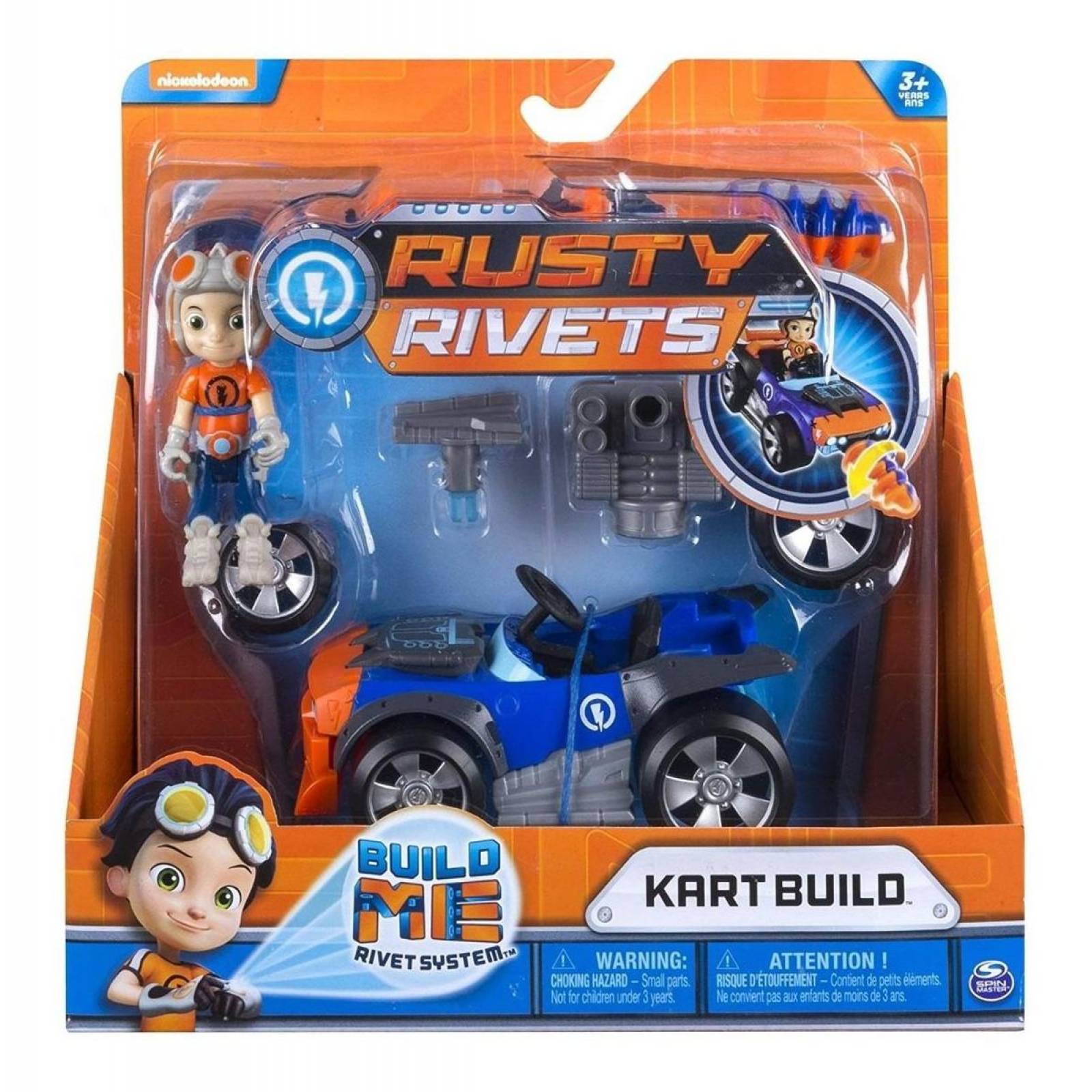 Rusty Rivets Kart Build Spin Master 