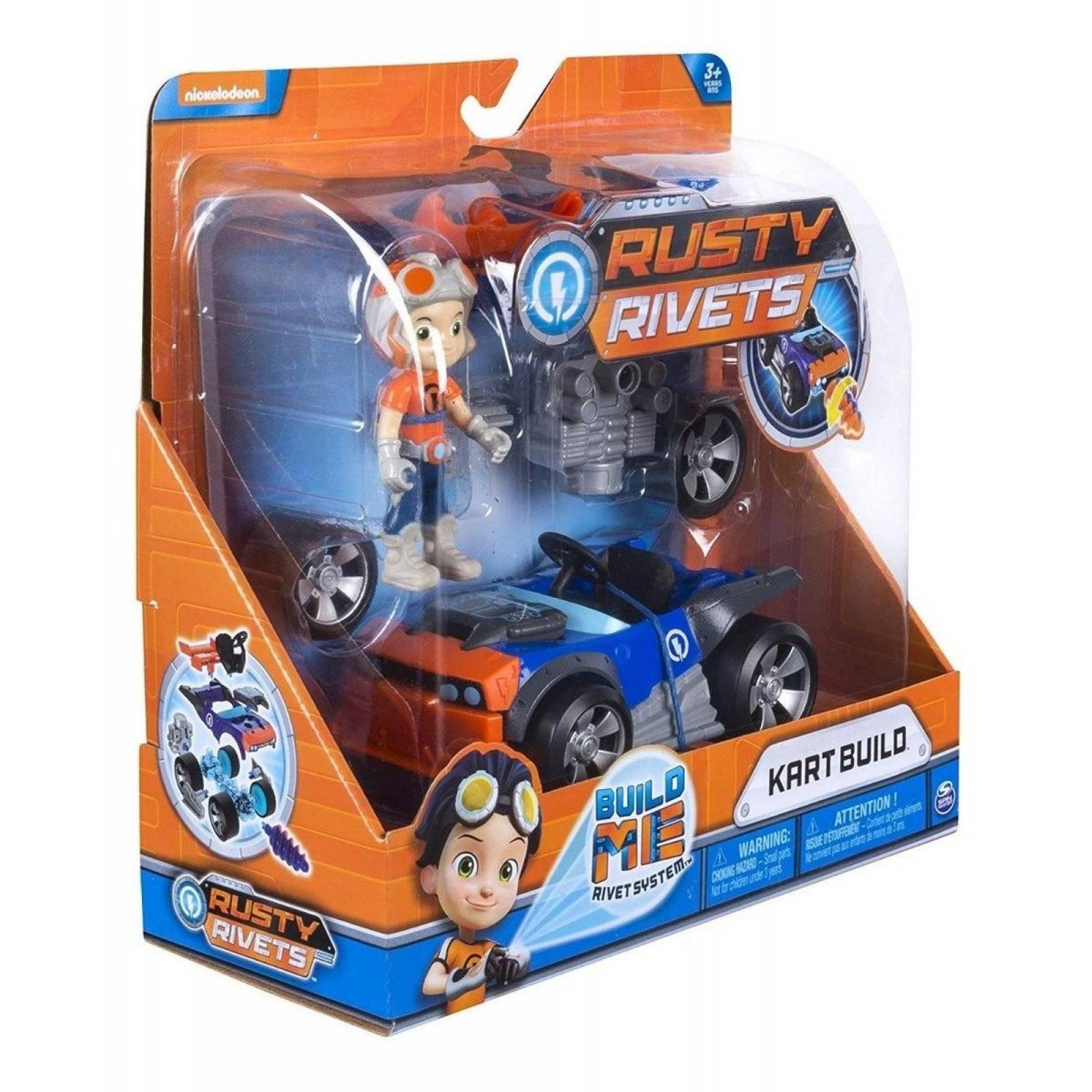 Rusty Rivets Kart Build Spin Master 