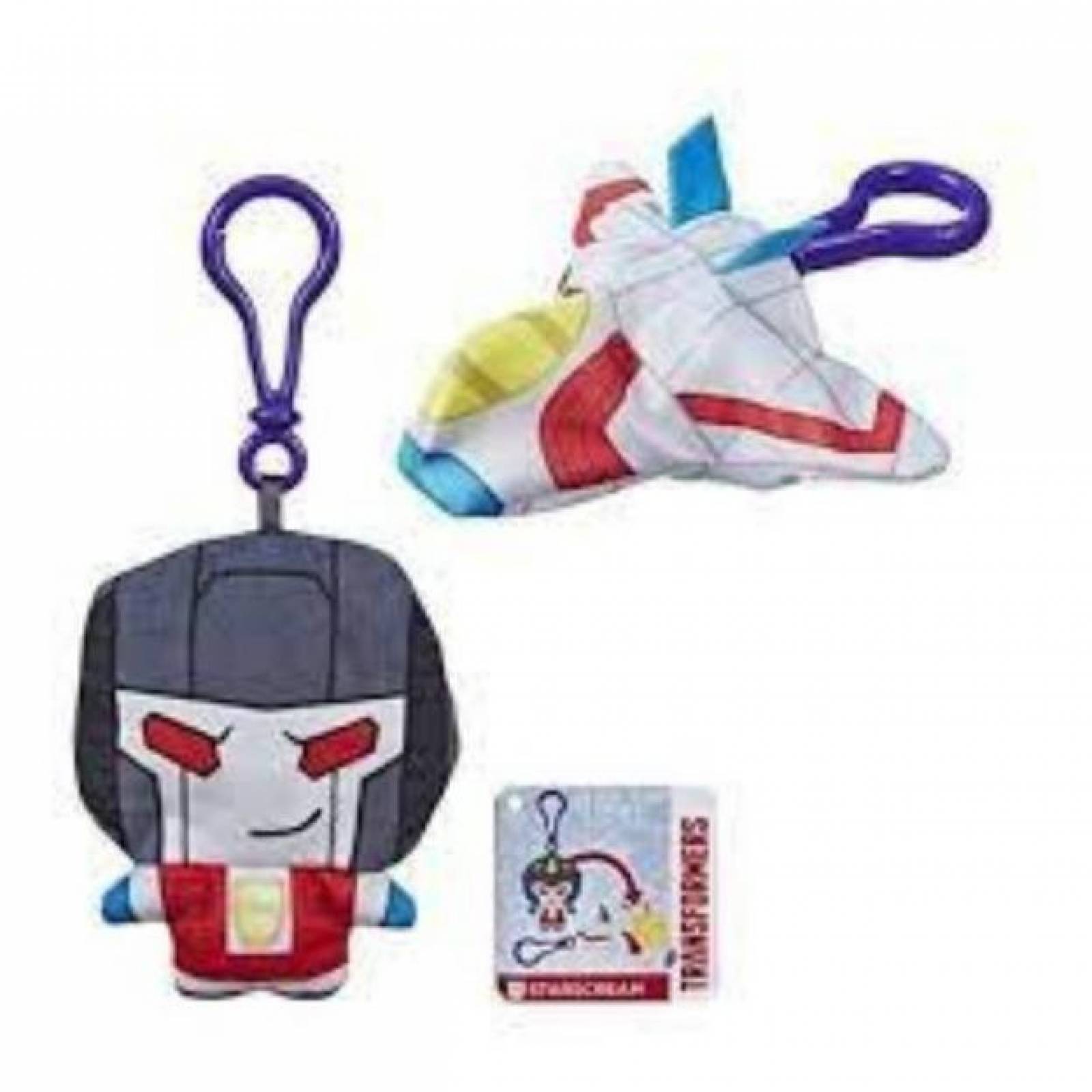 Transformers Peluche Con Clip Reversible Set 12 Piezas 