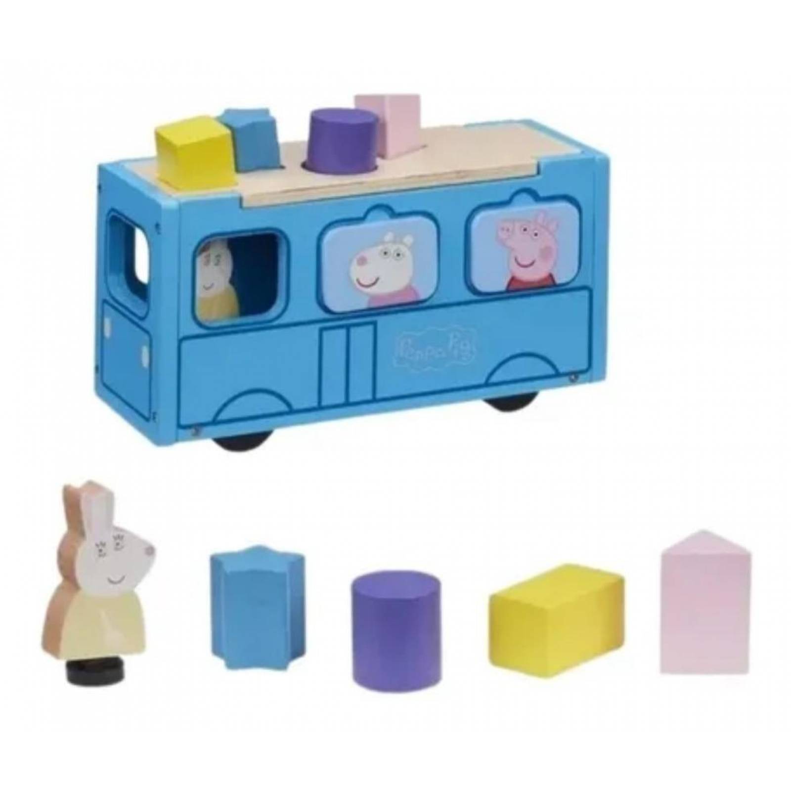 Autobus escolar cheap peppa pig