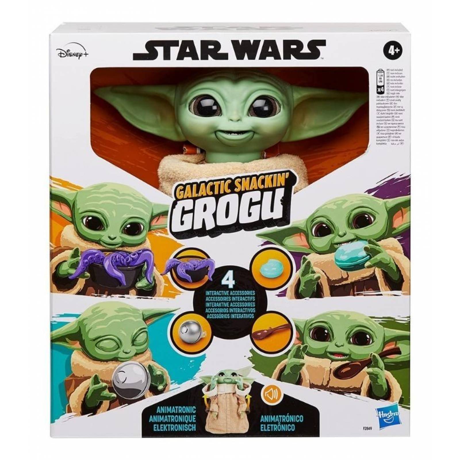 Star Wars Galactic Snackin' Grogu Animatronic Baby Yoda 