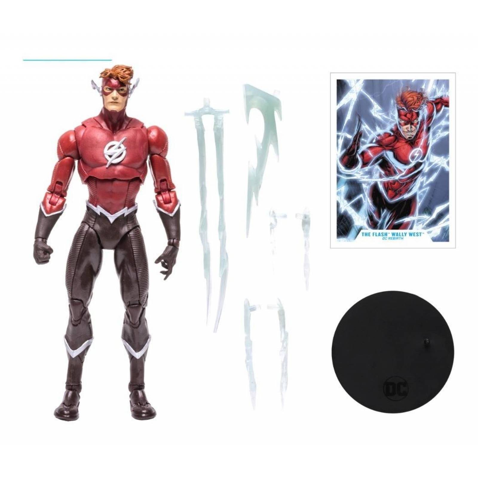The Flash Wally West Dc Multiverse Mc Farlane Toys