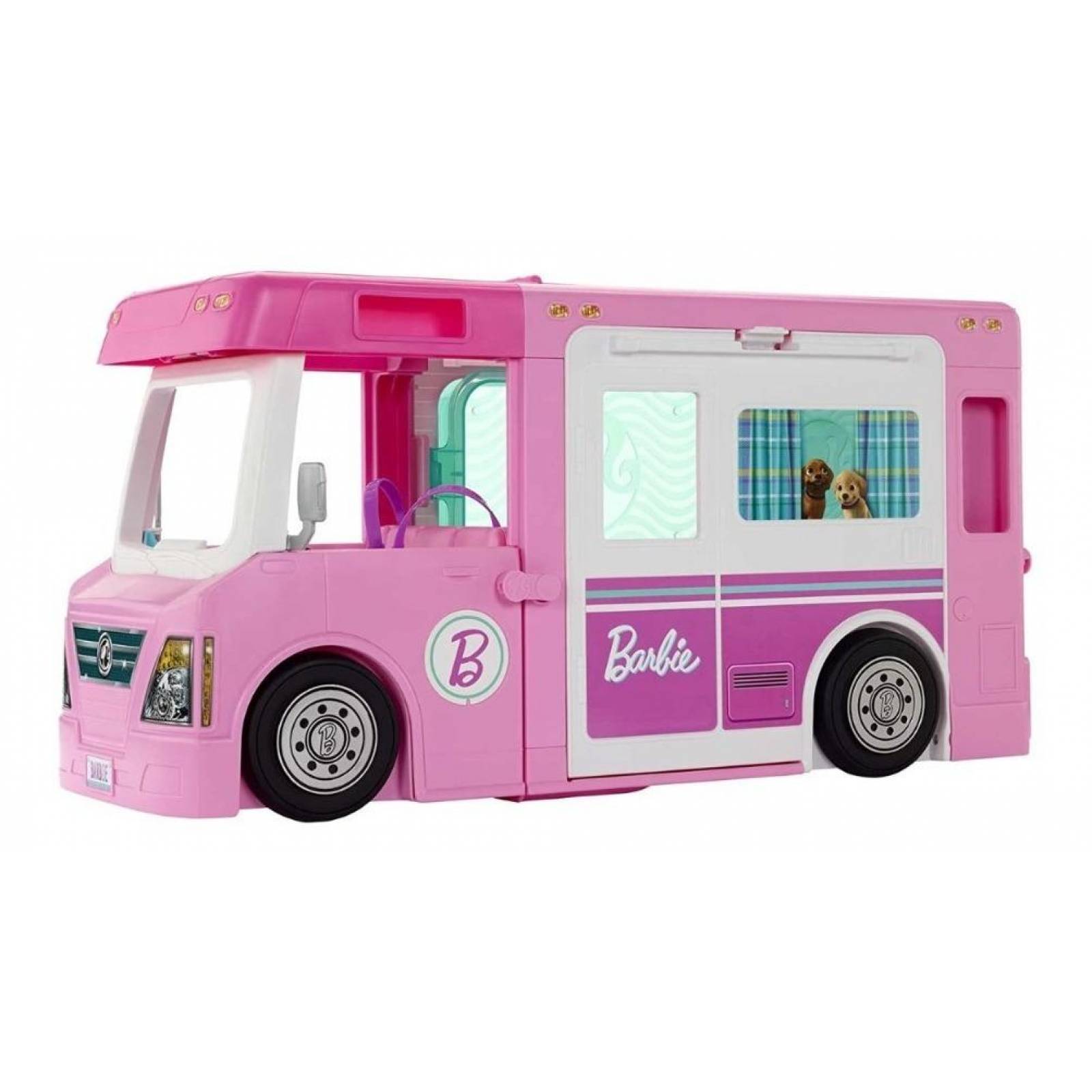 Barbie Super Abenteuer-Camper Fahrzeug HCD46