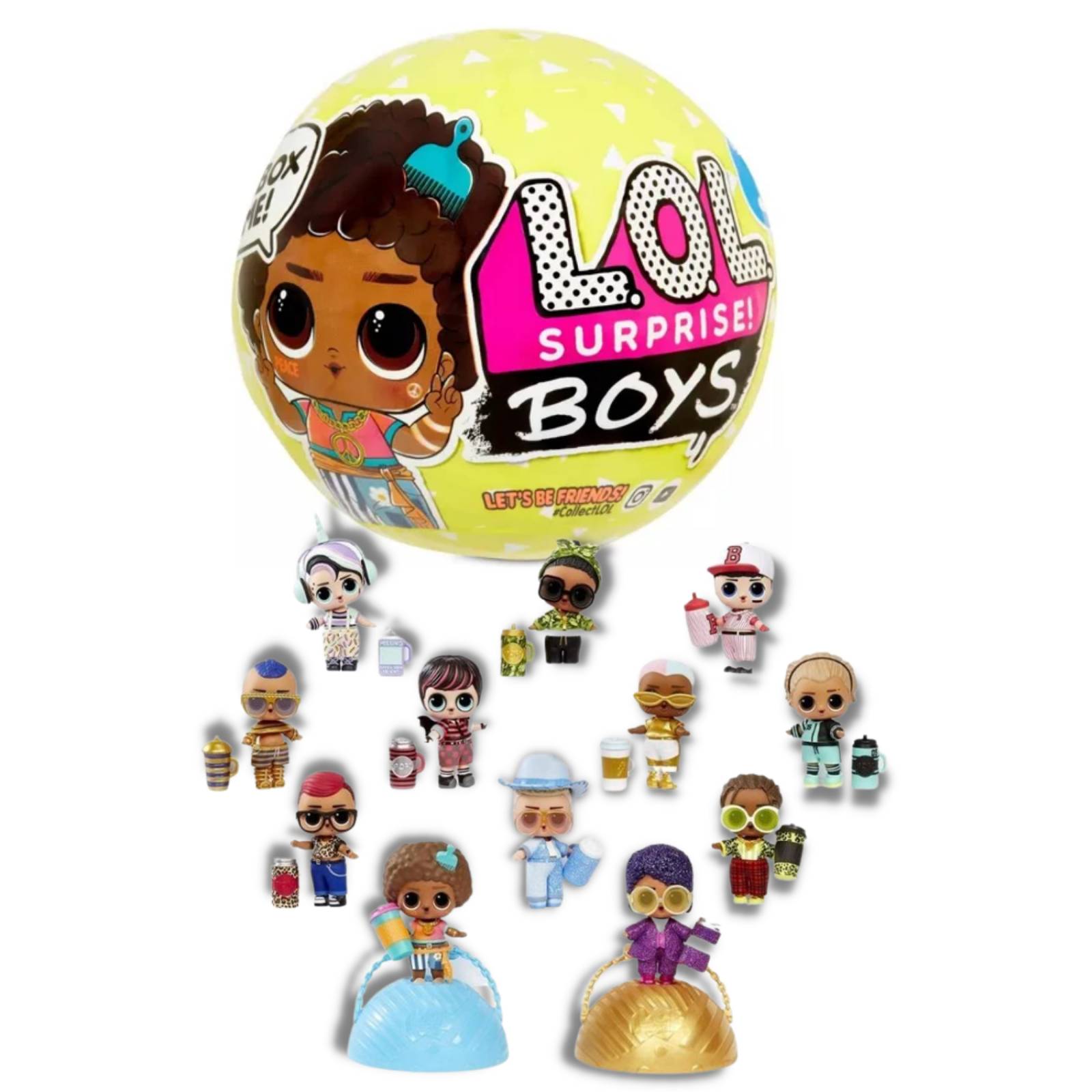 Lol Surprise Boys Serie 3 Con 7 Sorpresas 