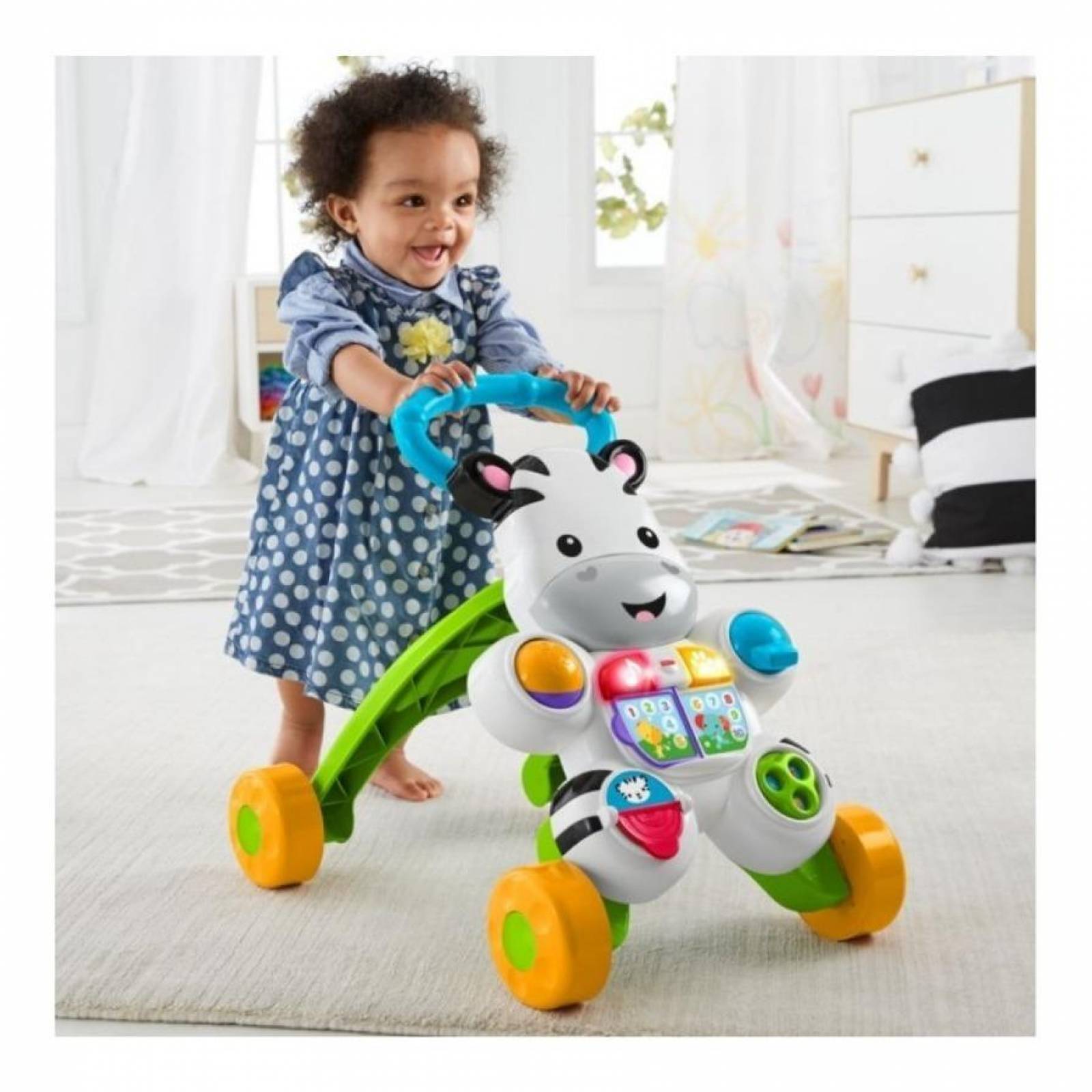 Cebra Andadera De Aprendizaje Fisher Price