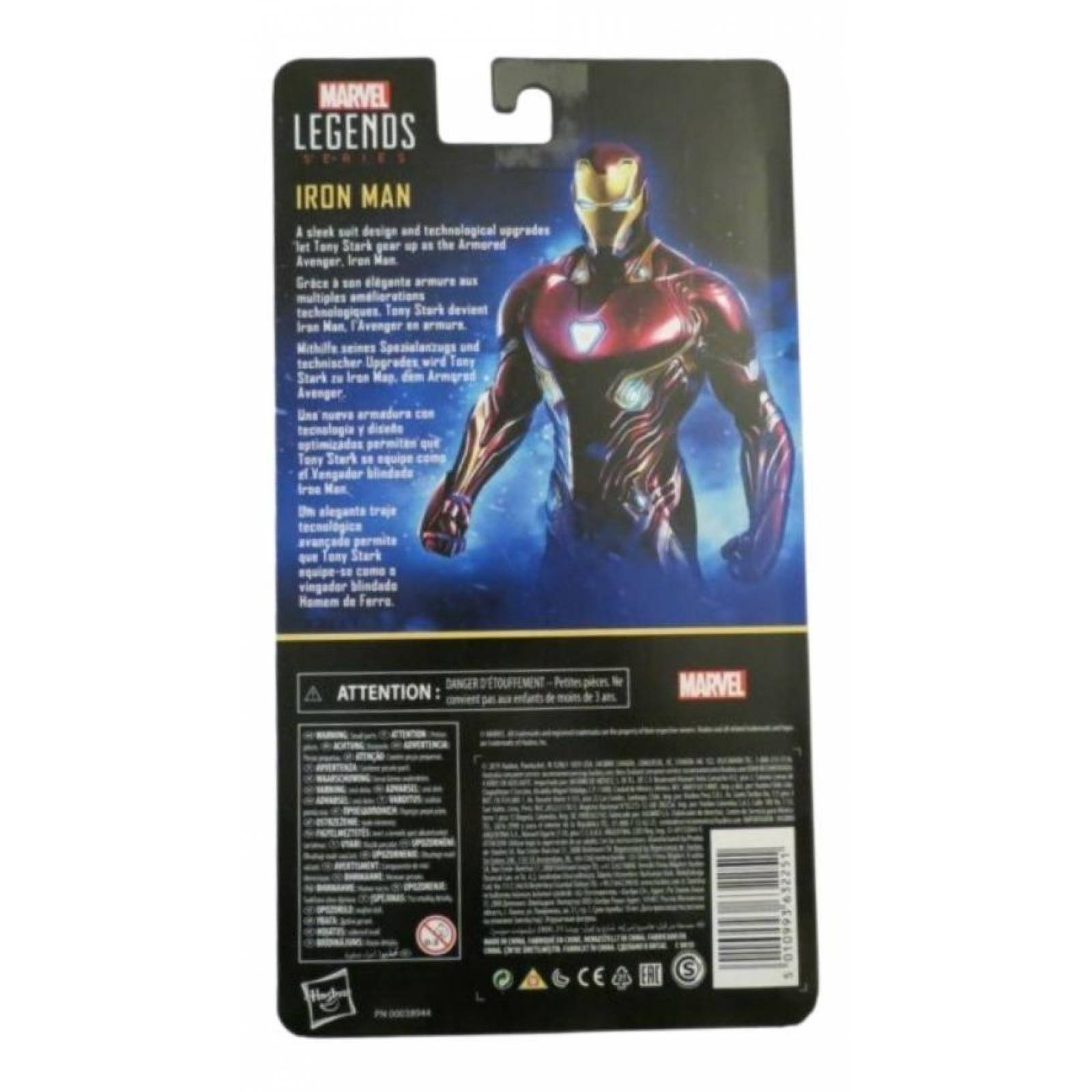 Hasbro Marvel Legends Series Iron Man Avengers Infinity War