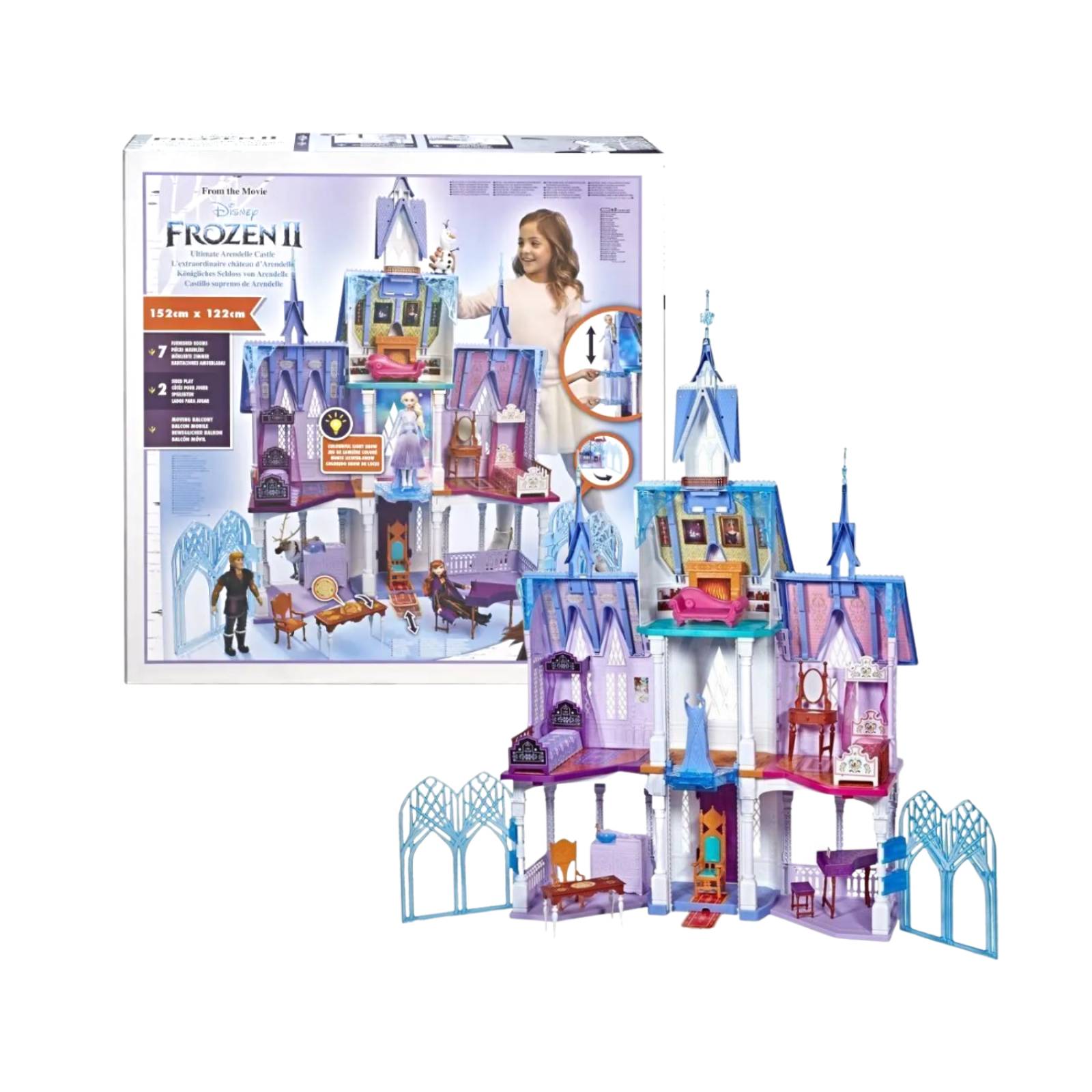 Frozen 2 Castillo De Arendelle 152 Cm X 122 Cm