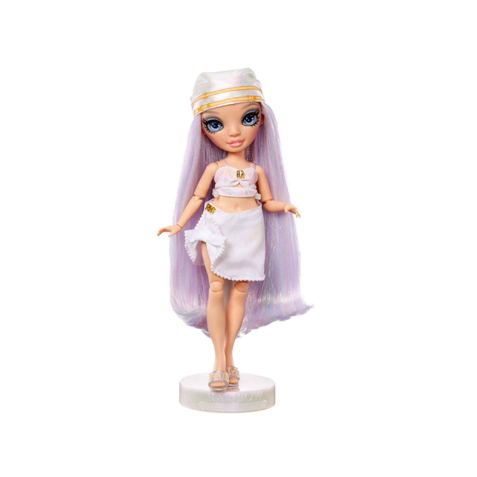 Rainbow High Pacific Coast Margot De Perla - Opal (blanco iridiscente) 