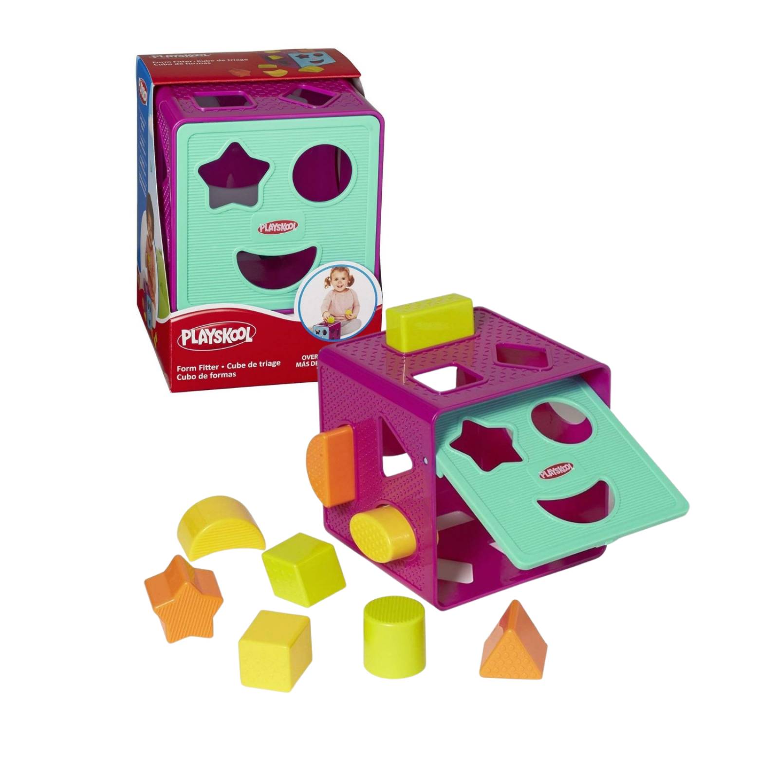 Cubo De Formas Playskool, Hasbro 
