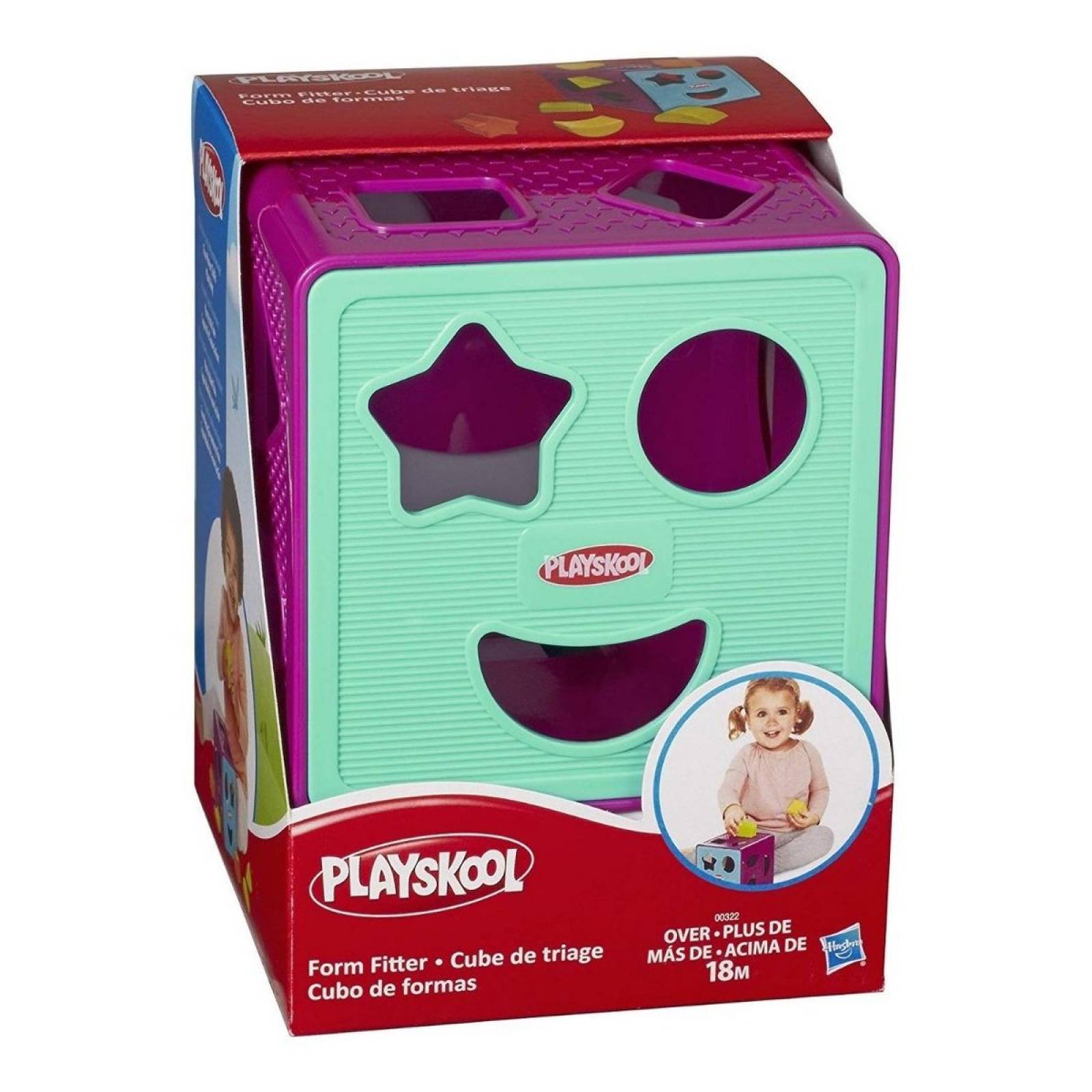 Cubo De Formas Playskool, Hasbro 