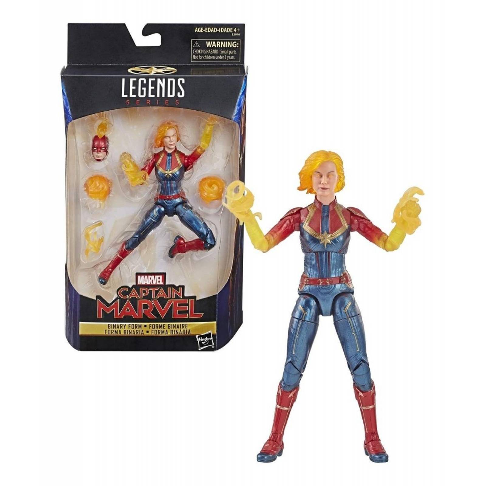 Marvel Legends Series Captain Marvel Binary Form