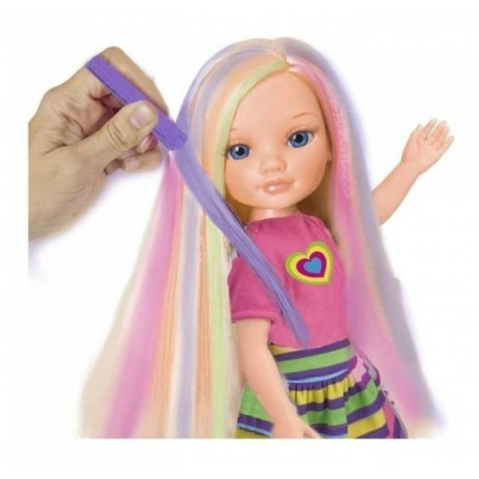 Muñeca Nancy Un Día Pintando Arcoiris 