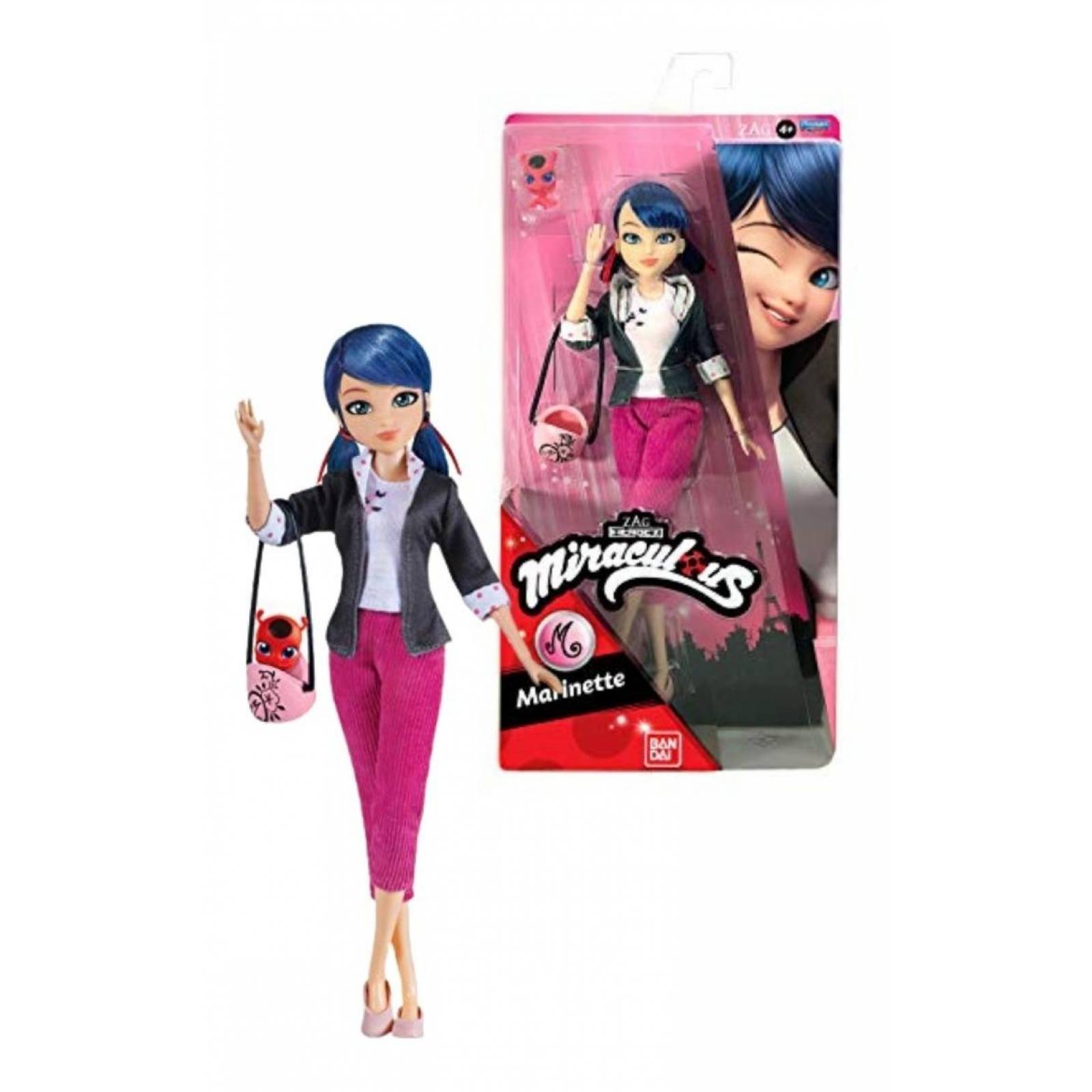 Miraculous Marinette Fashion Doll Figura Articulada 27 Cm 