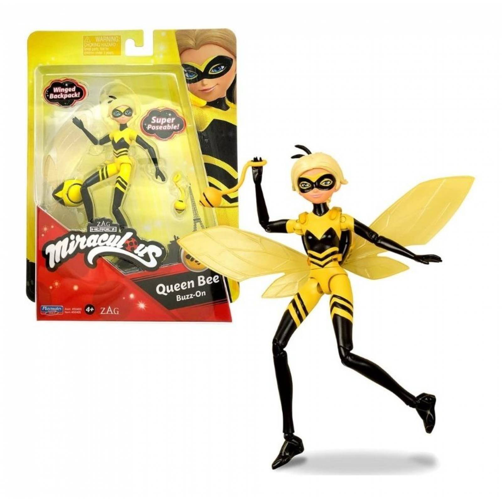 Miraculous Zag Heroez Queen Bee Figura 12 Cm 